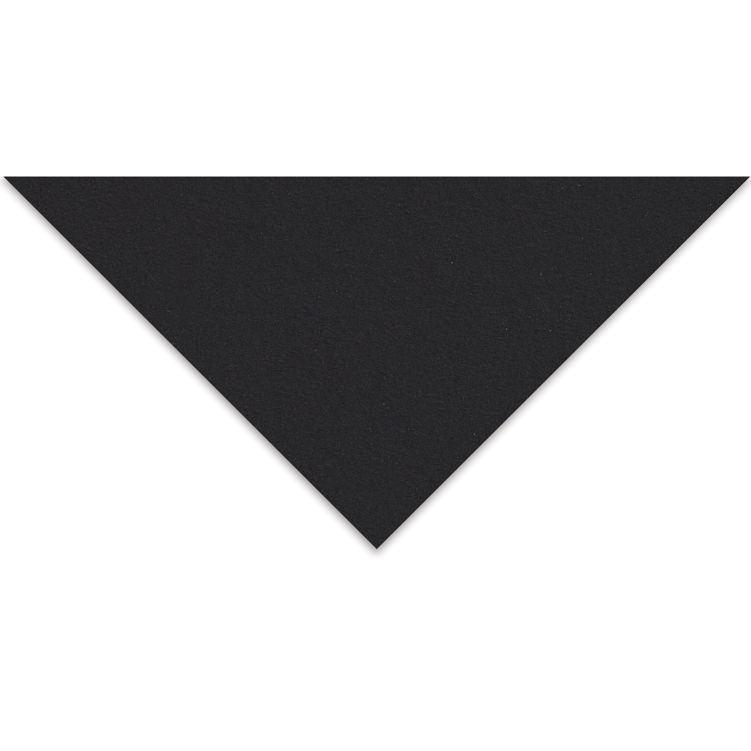 Crescent Berkeley Black Core Matboard - 20" x 32", Smooth Black