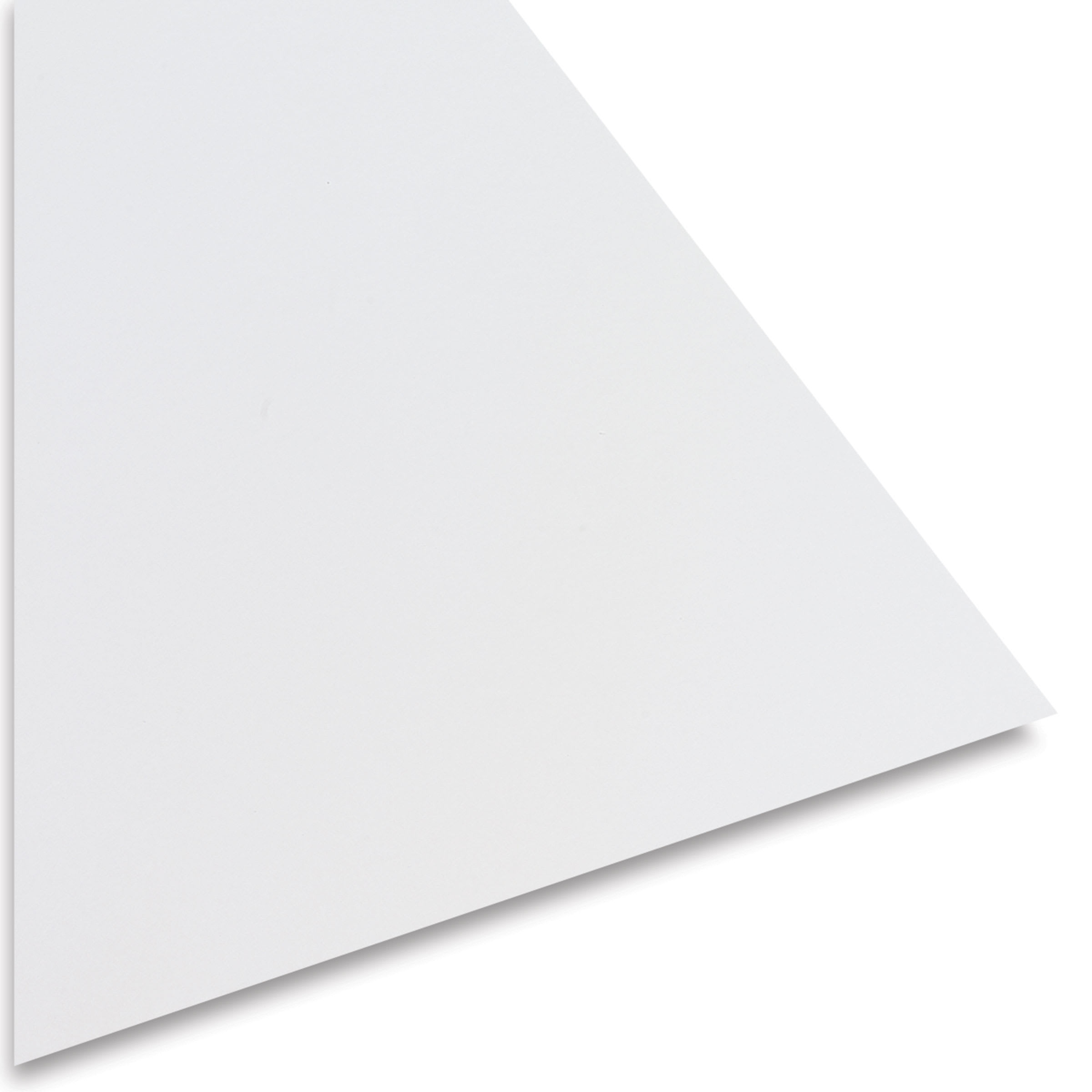 PAC5461 2-Sided Railroad Posterboard- 6-Ply- 22in.x28in.- 100 SH-CT- White