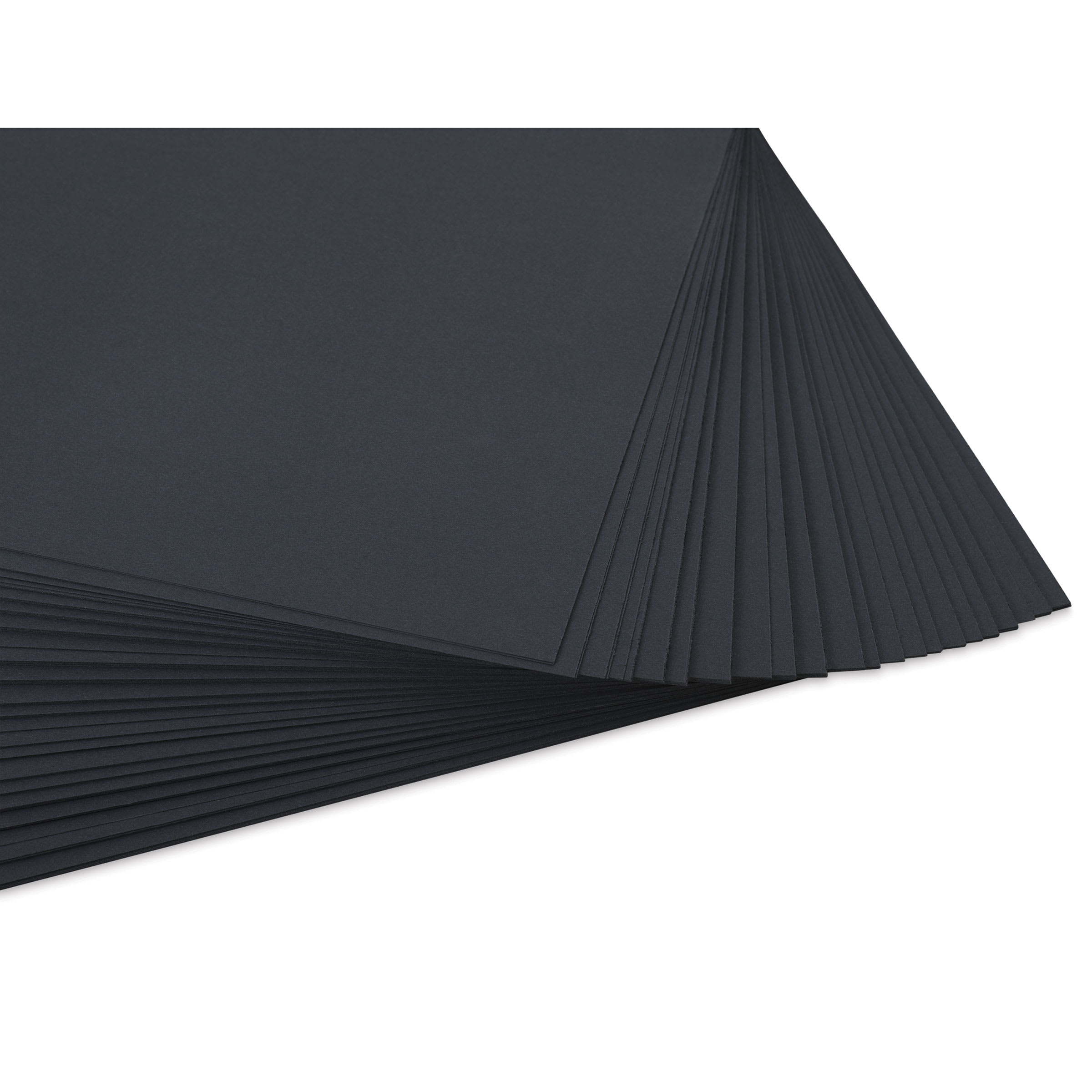 Pacon 2002038 22 x 28 in. 6-Ply Railroad Board, Black - 100 Sheets