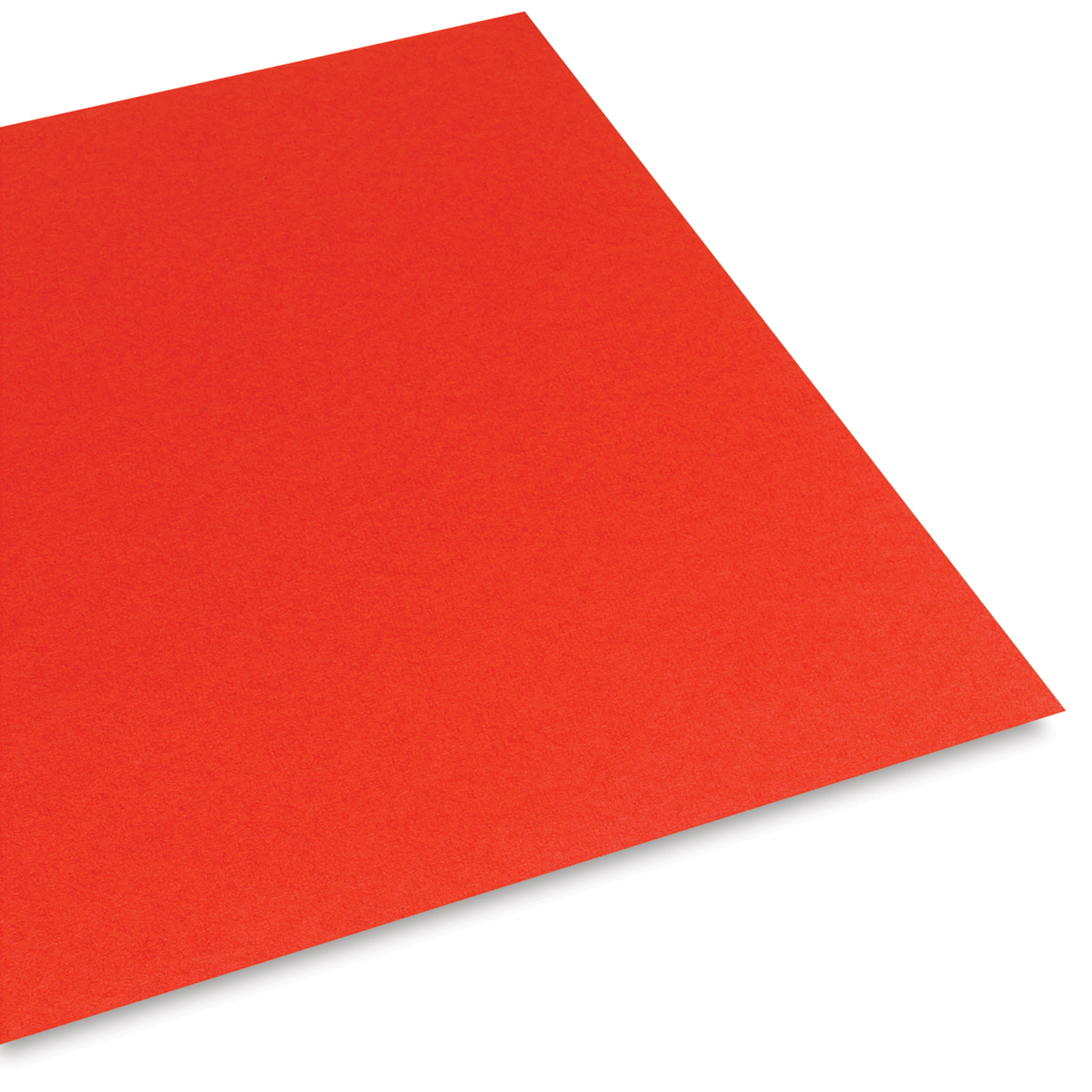 Pacon Railroad Paper Poster Board, 22 x 28, Orange Red, 25/Carton (P5475-1), Red/Orange | Quill