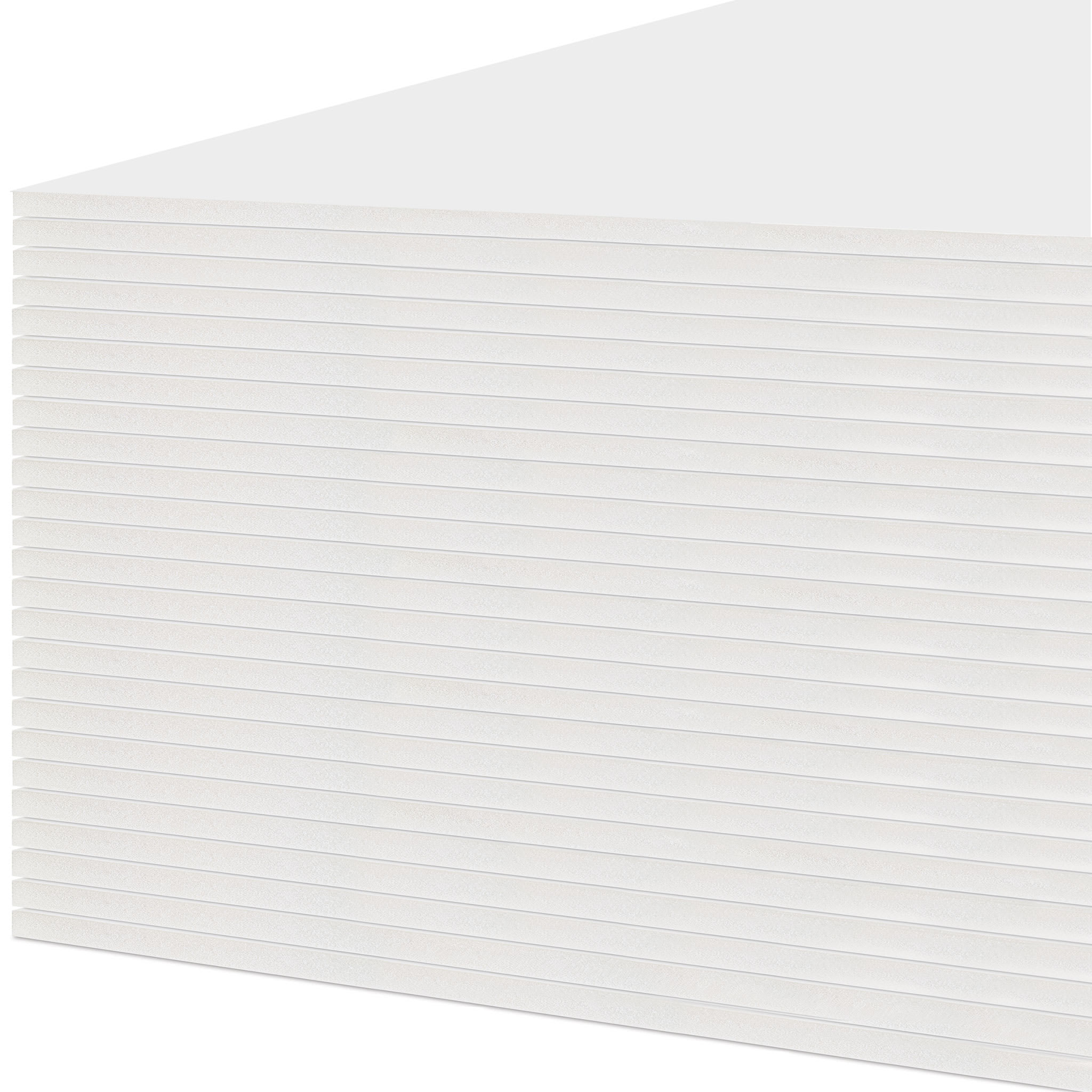 White Foam Board - 30" x 40" x 1/2", Pkg of 25