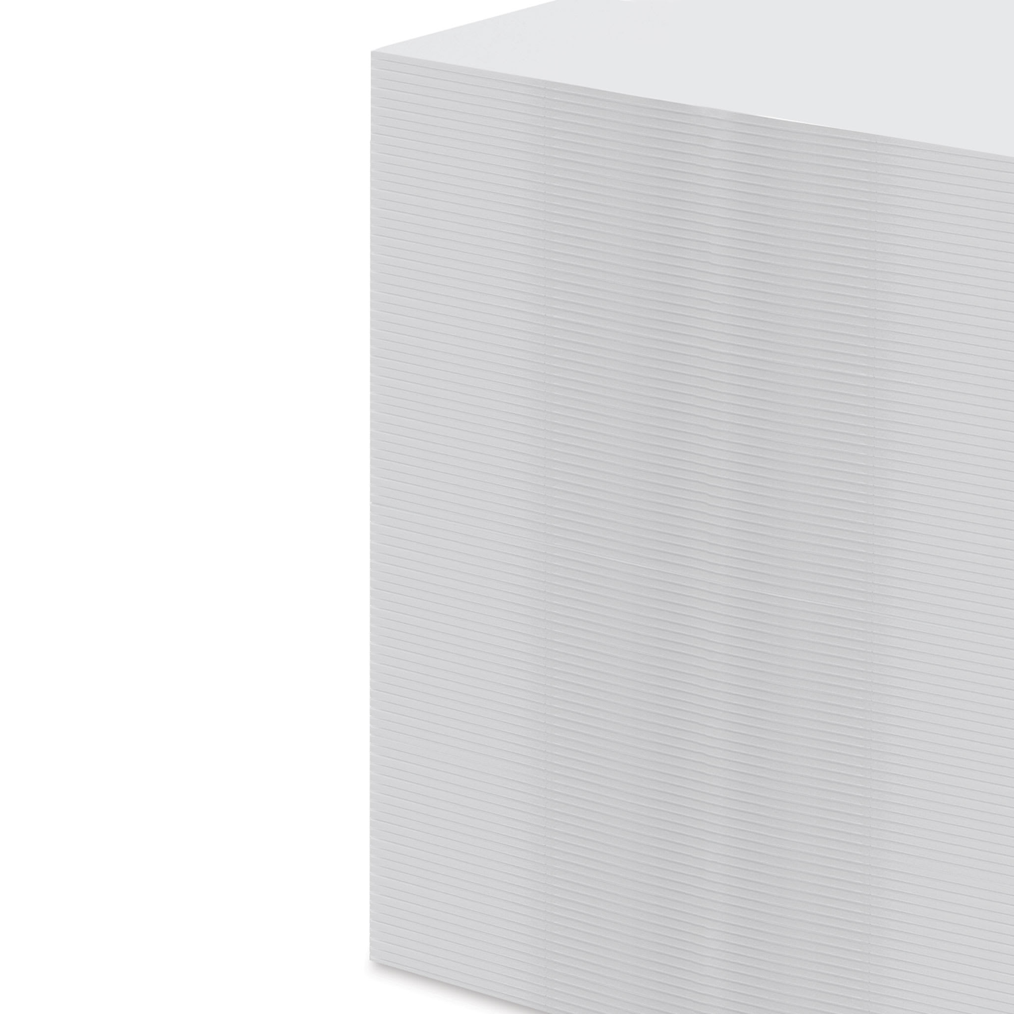 White Foam Board - 20" x 30" x 3/16", Pkg of 100
