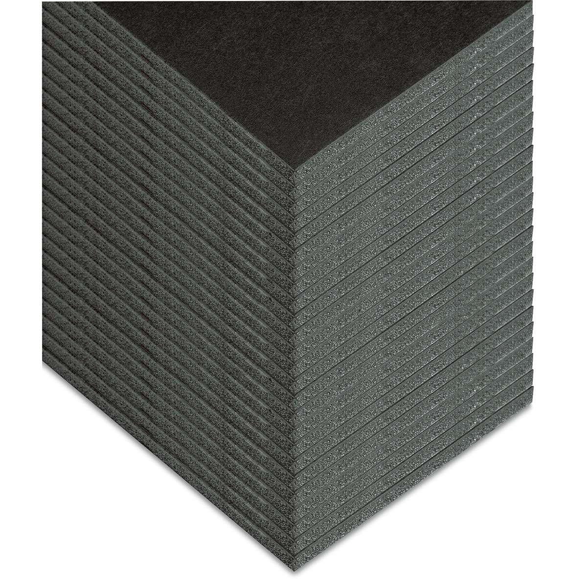 Blackcore Foam Board Pack - 32" x 40" x 3/16", Black, Pkg of 25