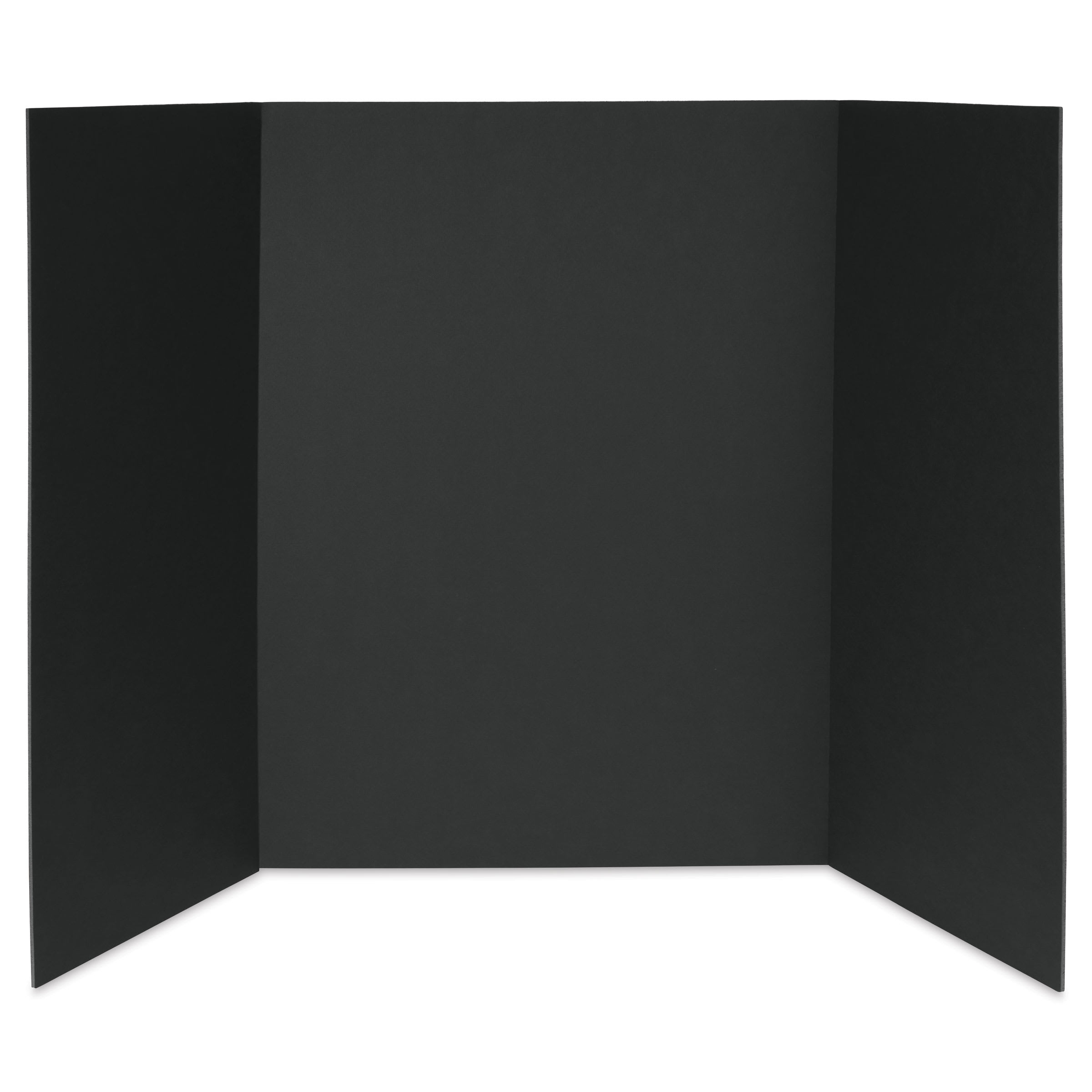 Fome-Cor 24 in. x 36 in. Premium CFC-Free Polystyrene Foam Display Board - Black Surface and Core (12/Carton)
