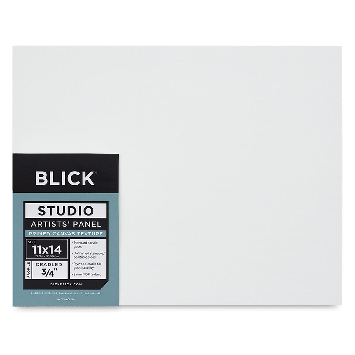 Blick Studio Artists' Board - 11" x 14" x 3/4", Traditional