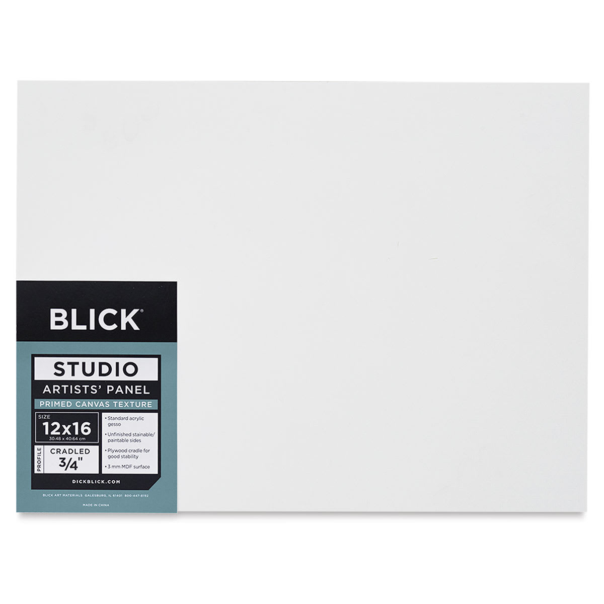 Blick Studio Artists' Board - 12" x 16" x 3/4", Traditional