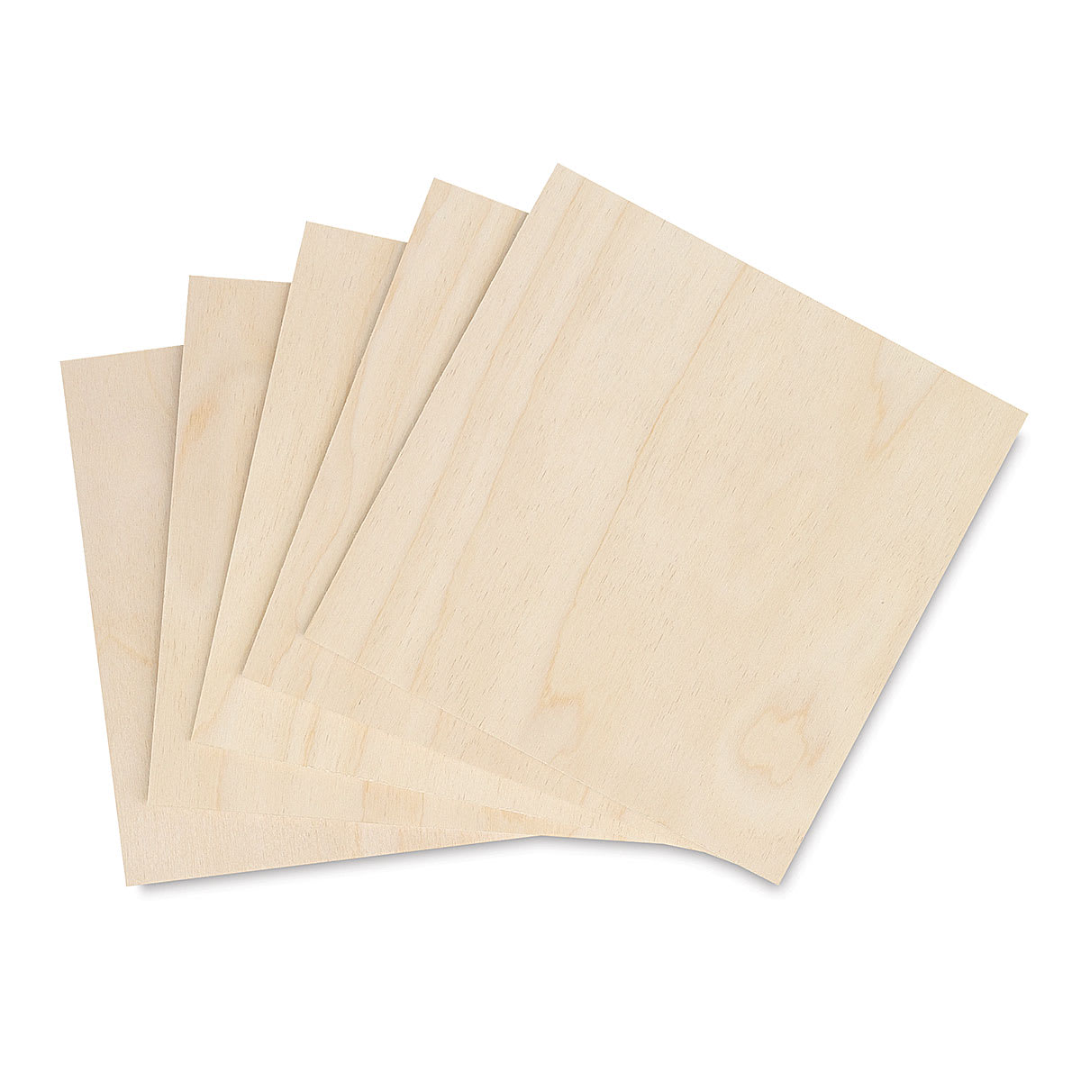 Birch Panel Pack - 8" x 8" x 1/8", Pkg of 5