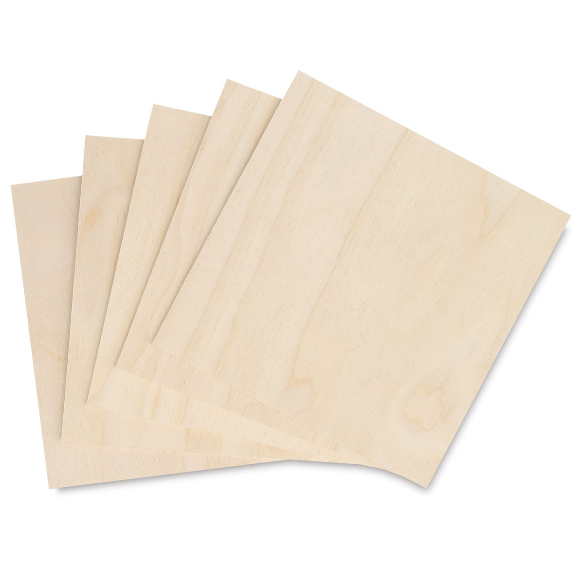 Birch Panel Pack - 12" x 12" x 1/8", Pkg of 5