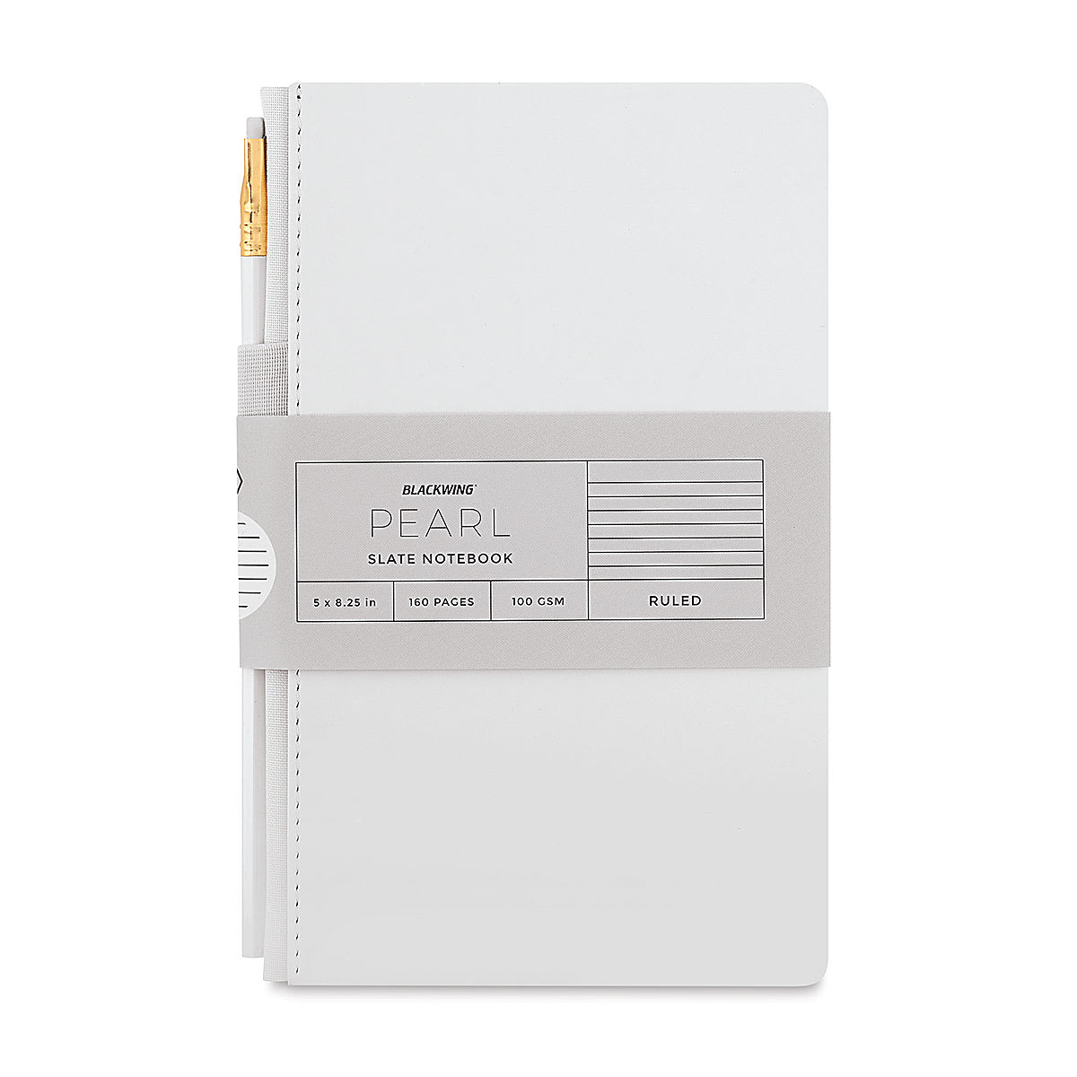 Blackwing Pearl Slate Notebook - Lined, 8-1/4" x 5"
