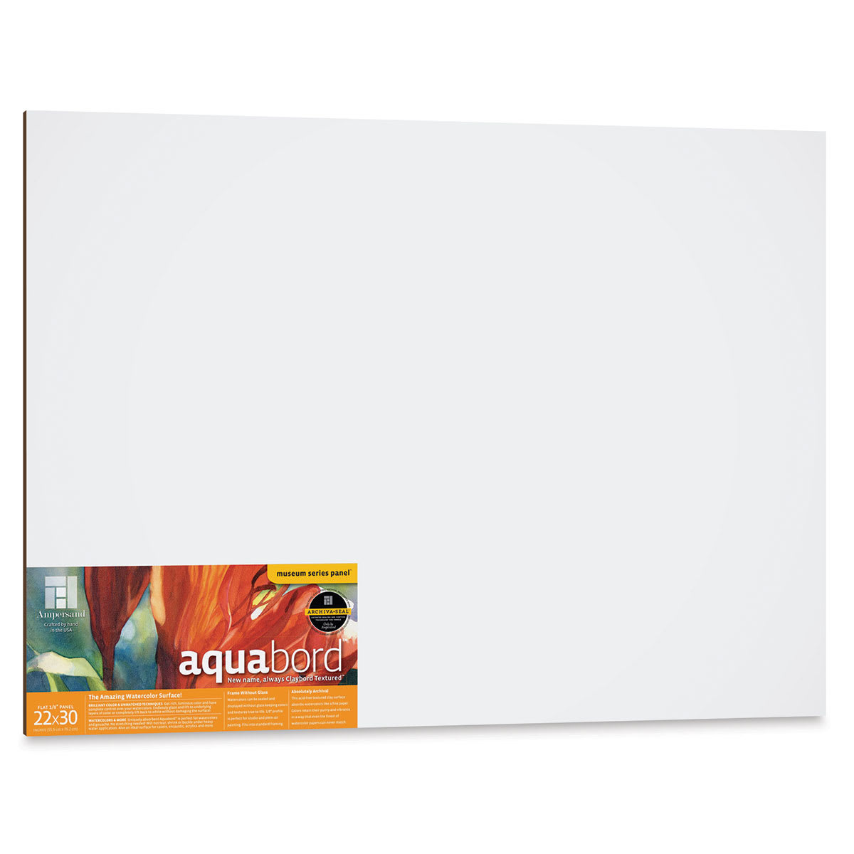 Ampersand Aquabord Panel - 22" x 30", 1/8" Flat