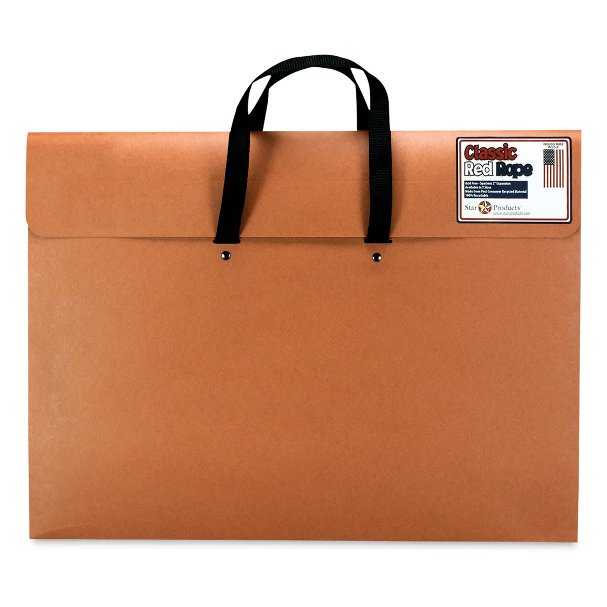 Star Products Wallet Portfolio - 23" x 31" x 2", Red, With Handles
