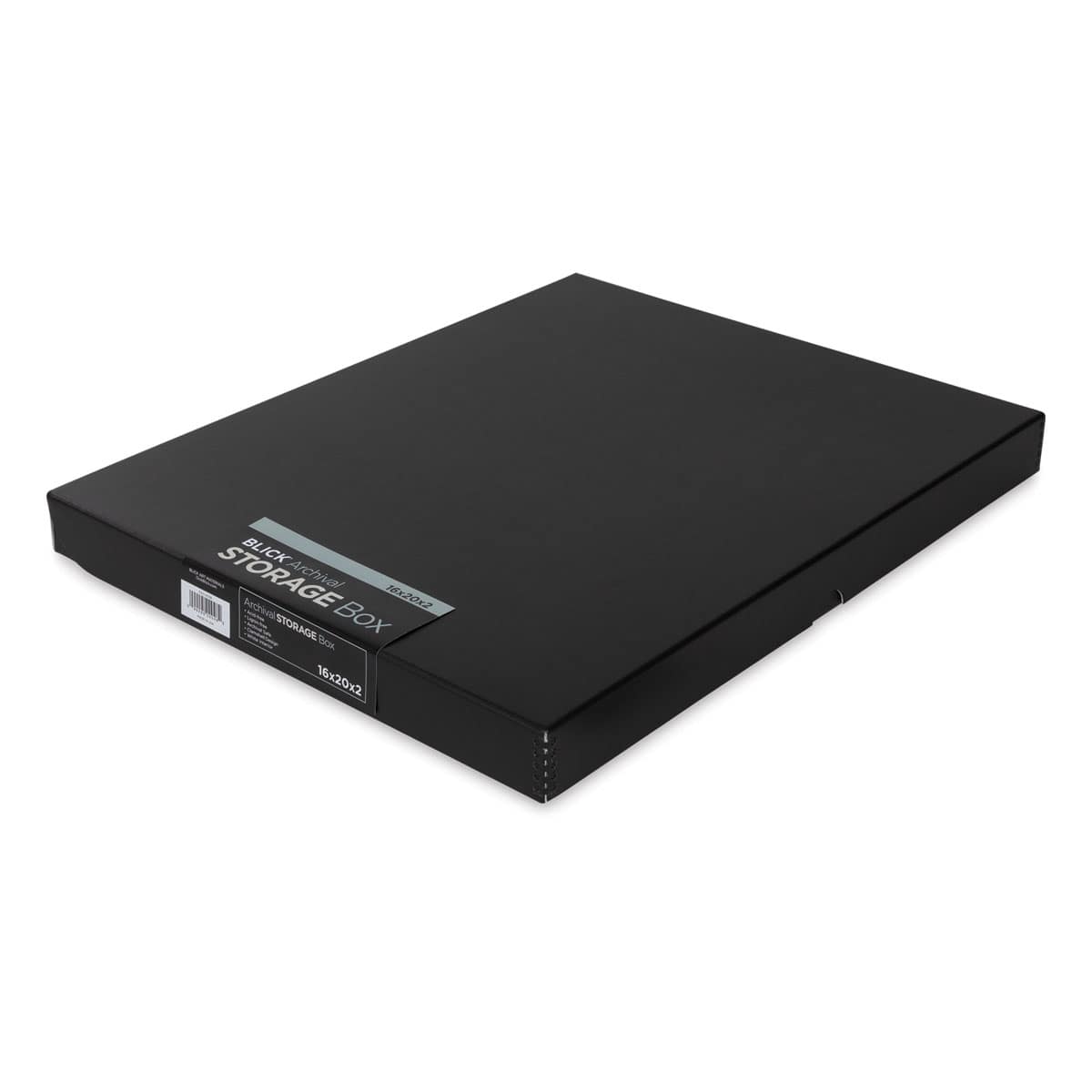Blick Archival Storage Box - 16" x 20" x 2", Black