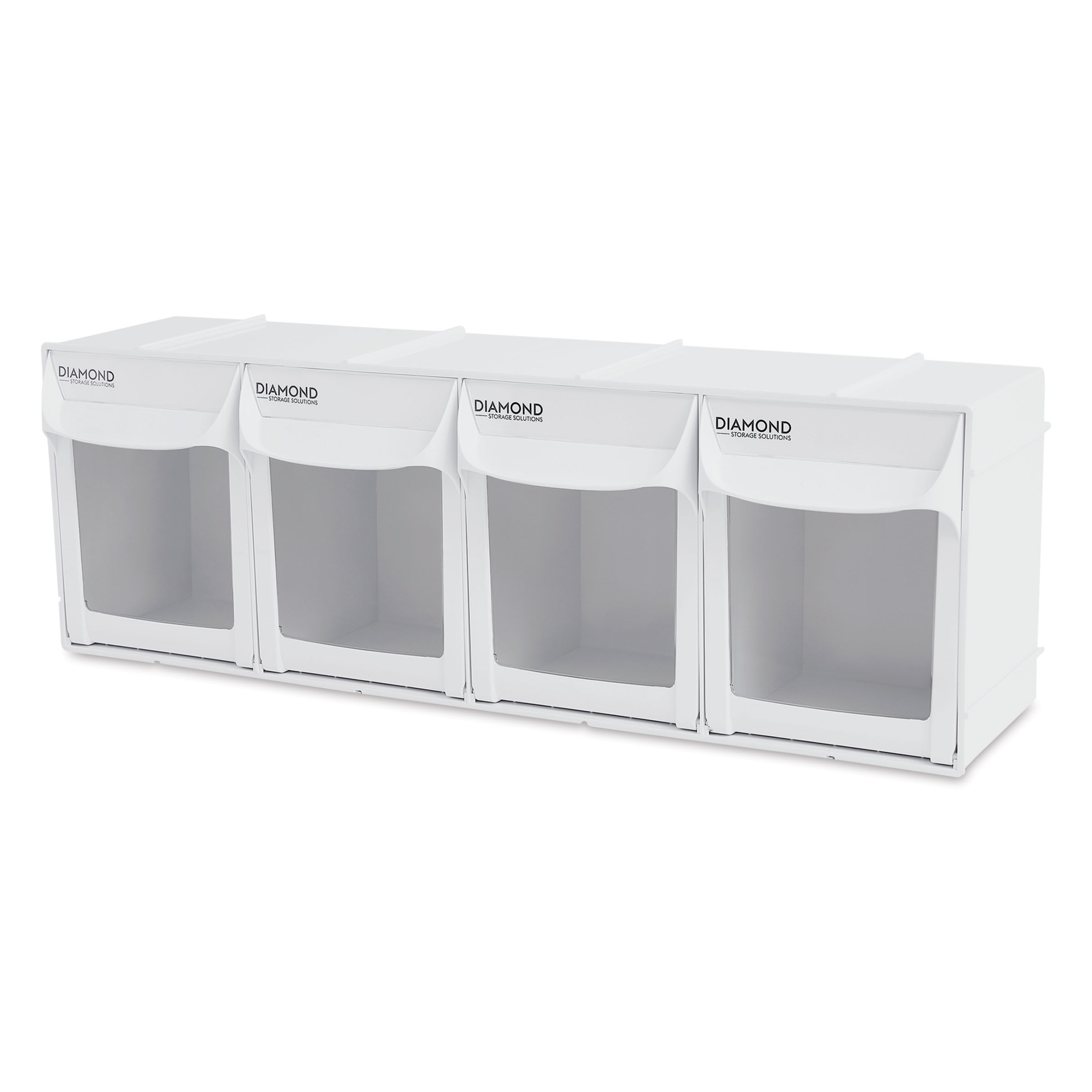 Diamond Storage Solutions - 4 Tip Out Bins, Full Width