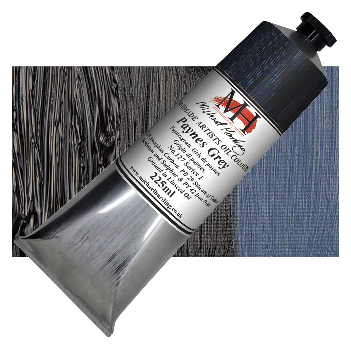 Michael Harding Artists Oil Color - Paynes Grey, 225 ml tube