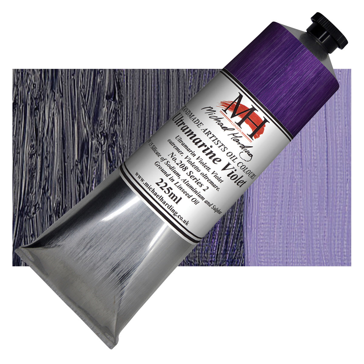 Michael Harding Artists Oil Color - Ultramarine Violet, 225 ml tube