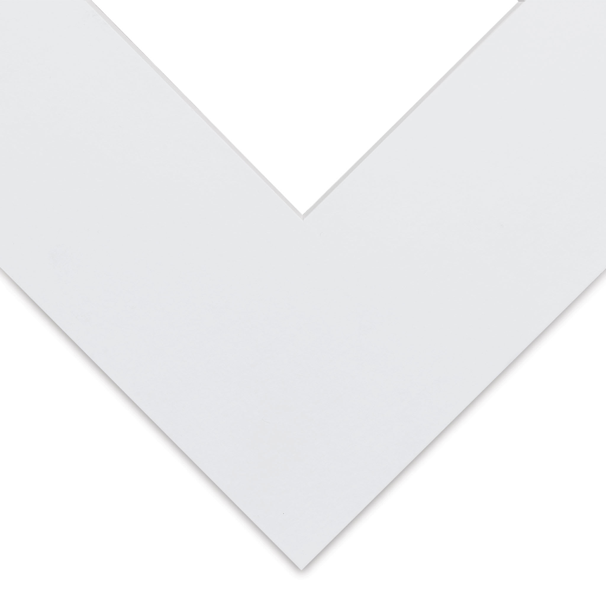 Blick Pre-Cut Mat - Manor White, 10" x 10" (3-3/4" x 3-3/4" Opening)