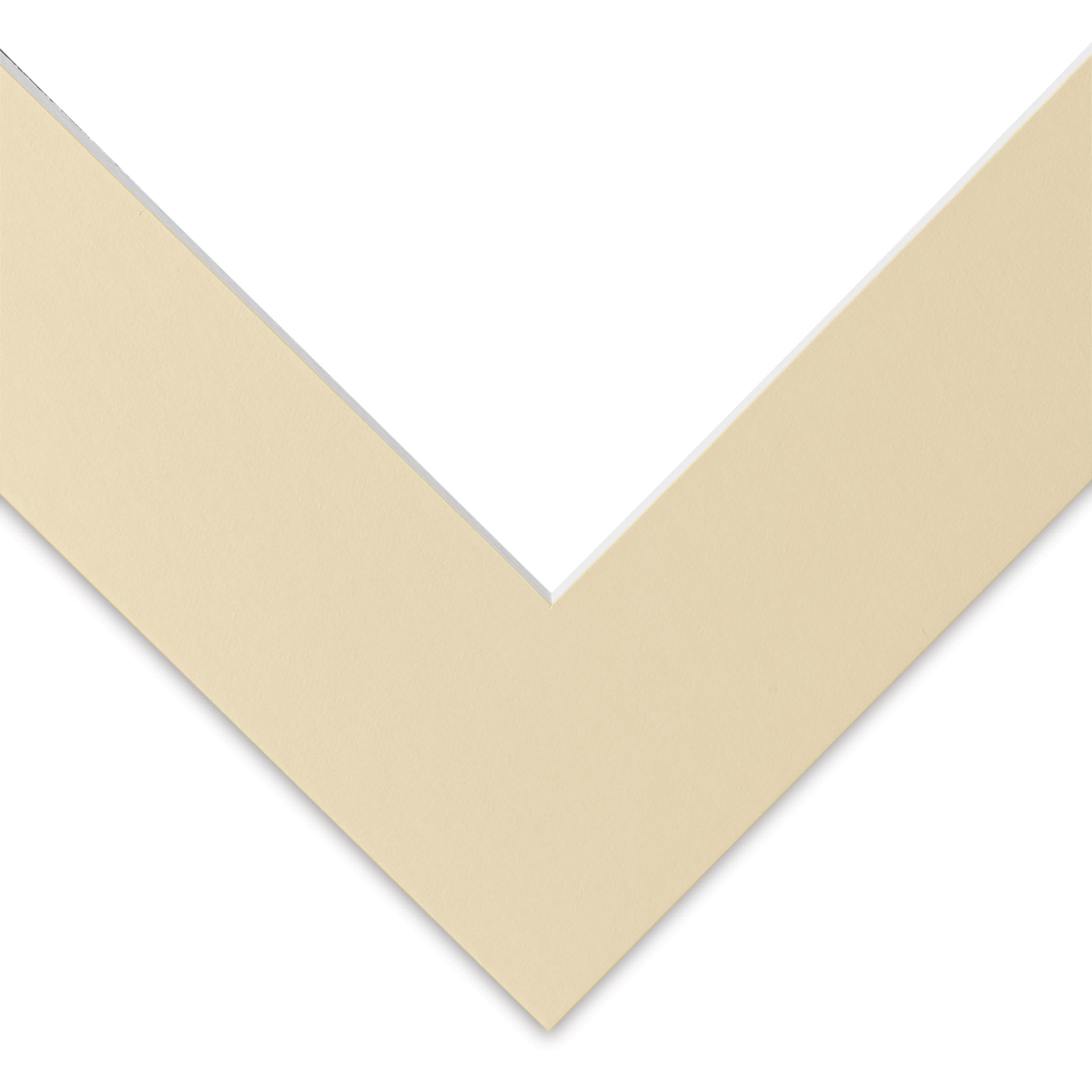 Blick Pre-Cut Mat - Cream, 8" x 10" (4-1/2" x 6-1/2" Opening)