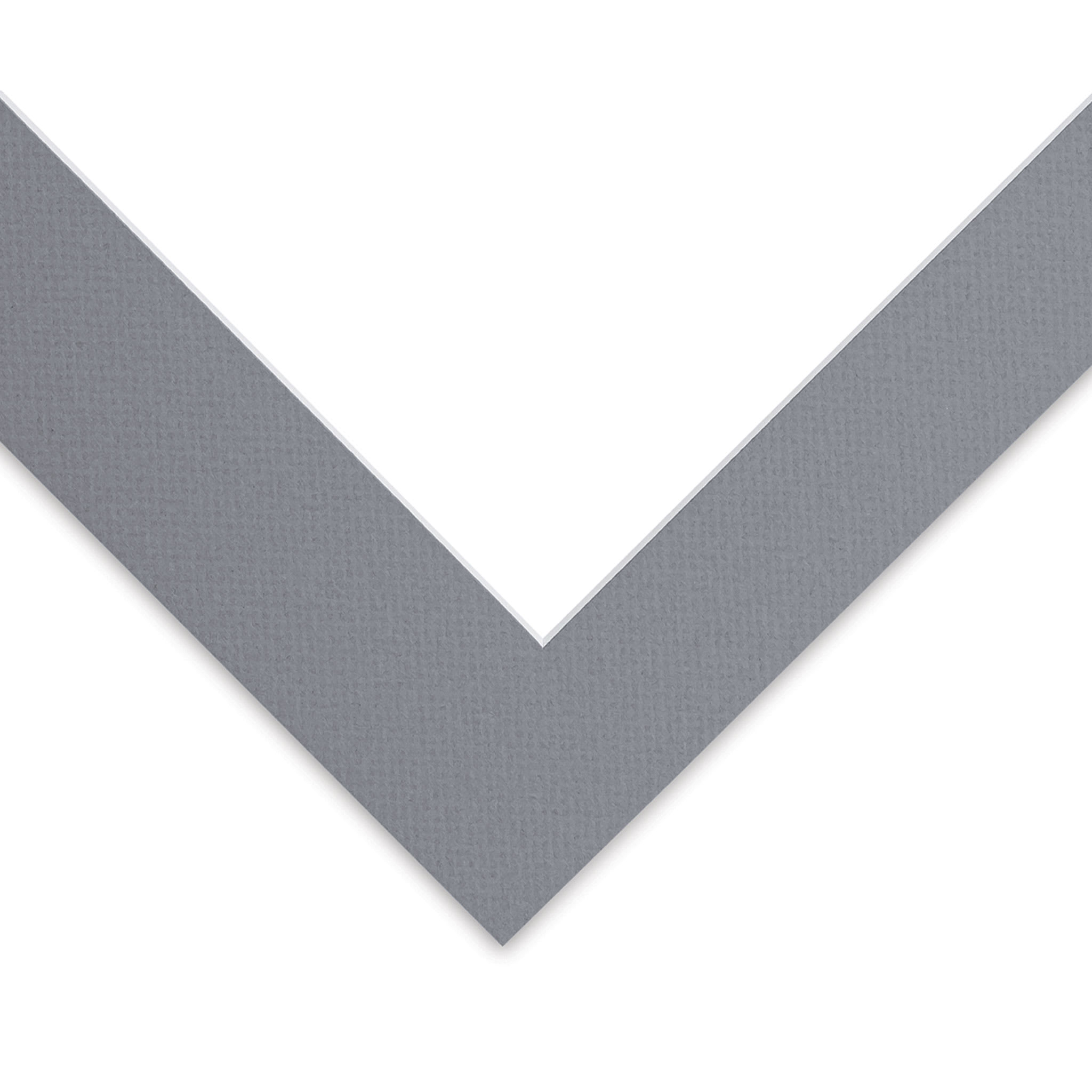 Blick Pre-Cut Mat - Bar Harbor Gray, 12" x 16" (8-1/2" x 11-1/2" Opening)