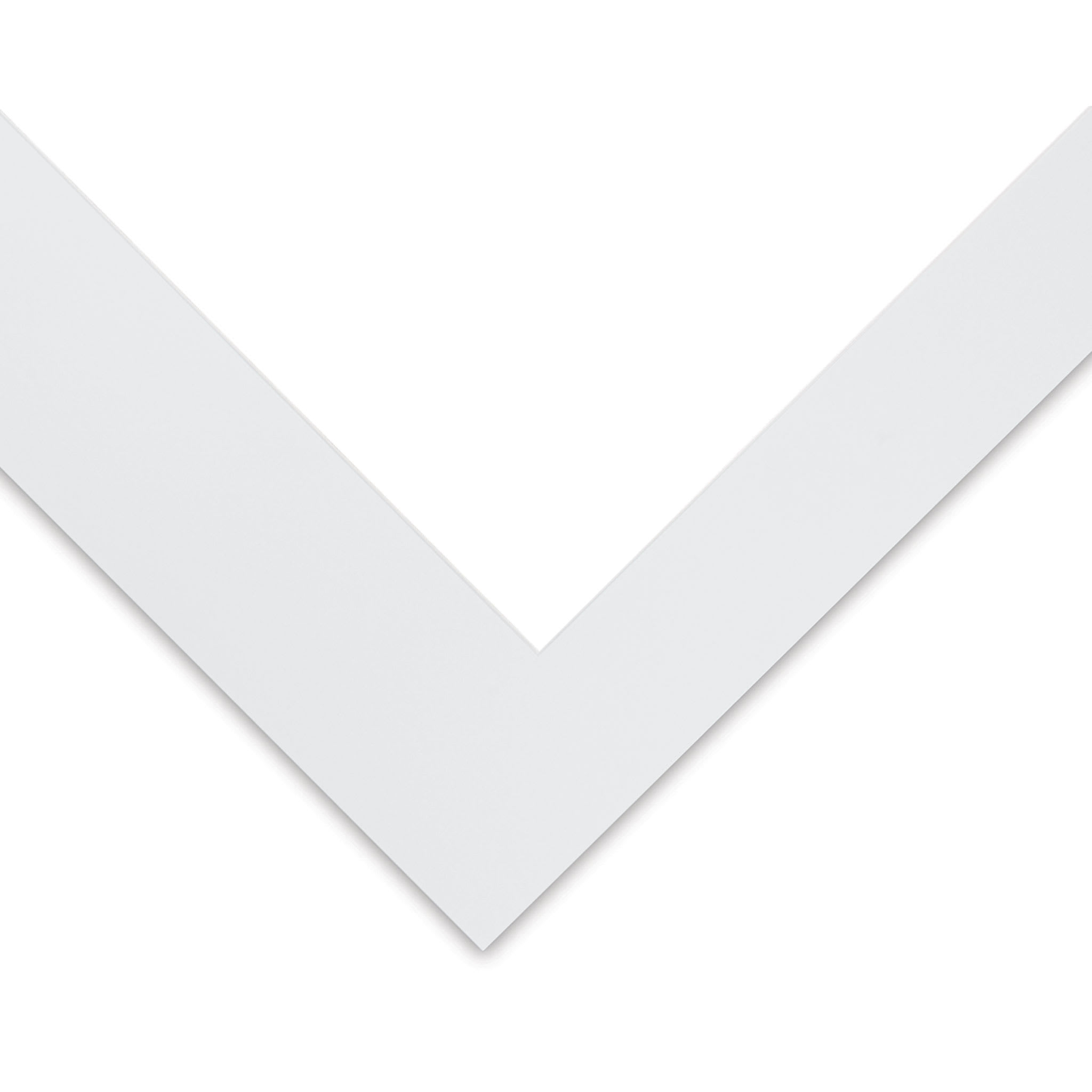 Blick Pre-Cut Mat - Manor White, 18" x 24" (13-1/2" x 17-1/2" Opening)