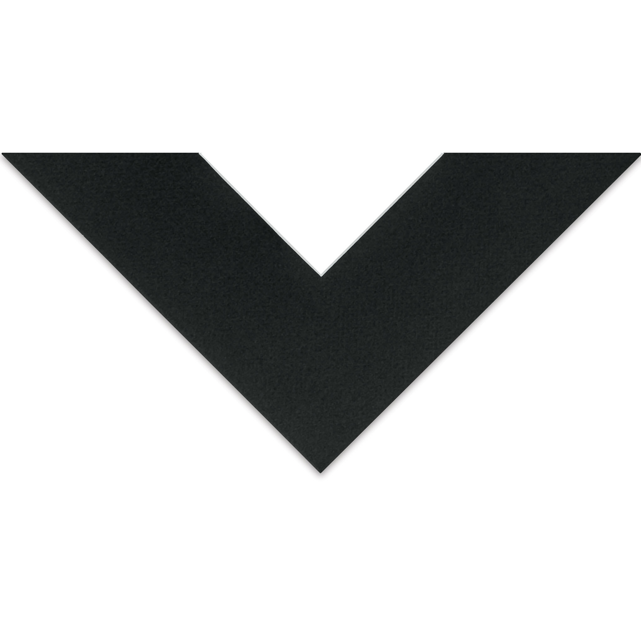 Blick Pre-Cut Mat - Raven Black, 10" x 10" (3-3/4" x 3-3/4" Opening)