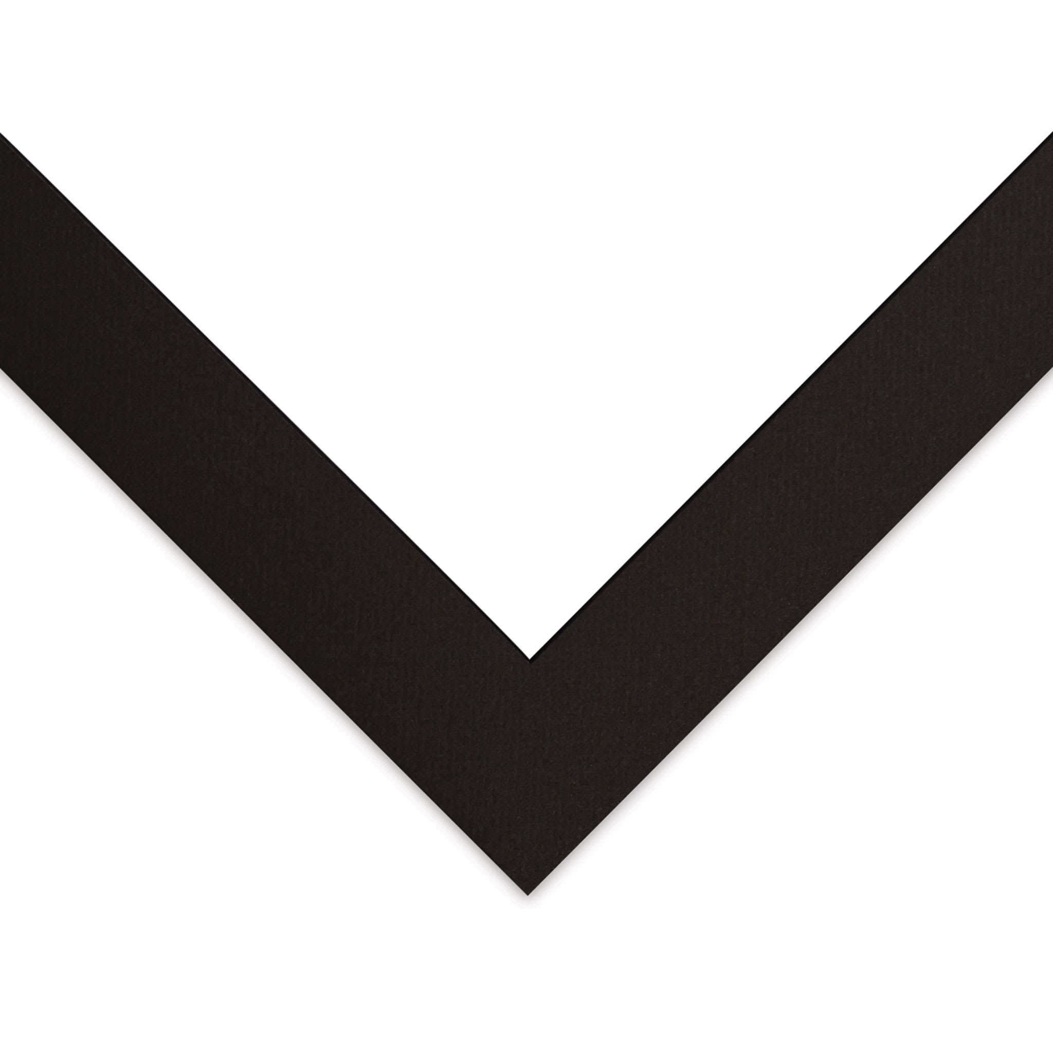 Blick Black Core Pre-Cut Mat - 16" x 20" w/ 11-3/4" x 15-3/4" opening