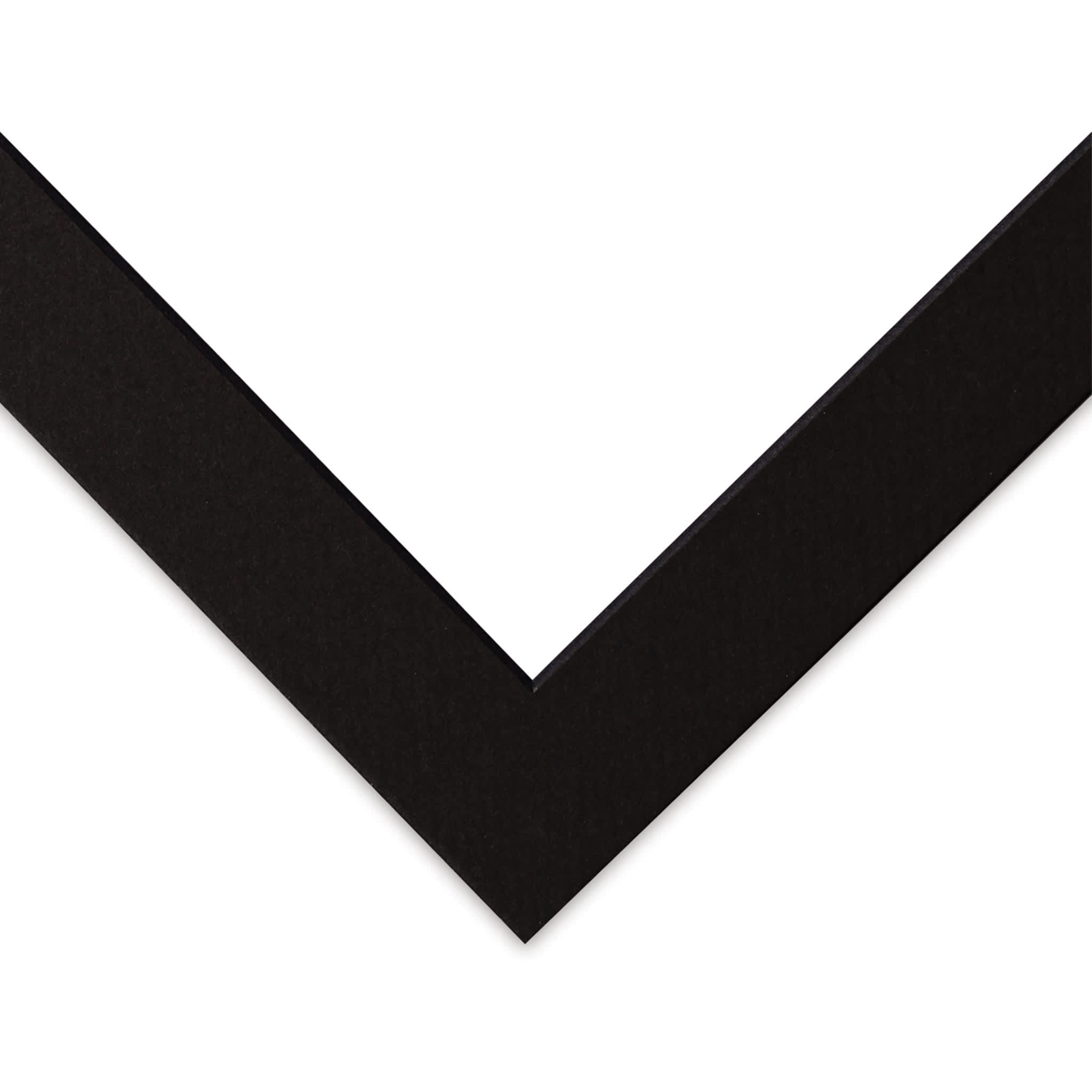 Blick Black Core Pre-Cut Mat - 8" x 10" w/ 5-3/4" x 7-3/4" opening