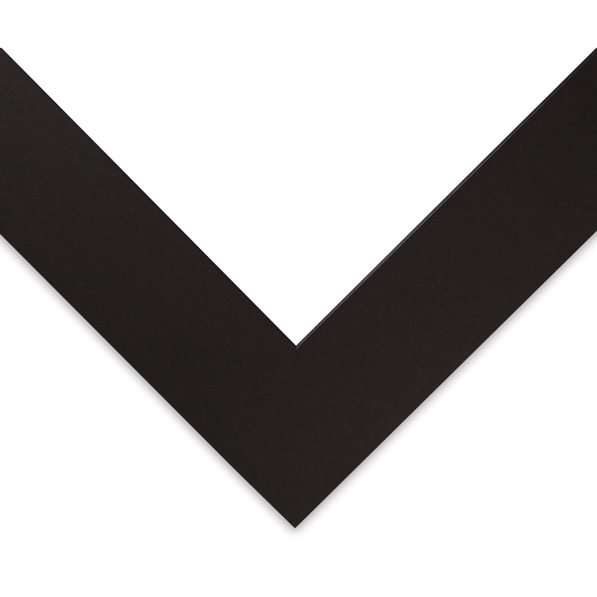 Blick Black Core Pre-Cut Mat - 18" x 24" w/ 11-3/4" × 17-3/4" opening