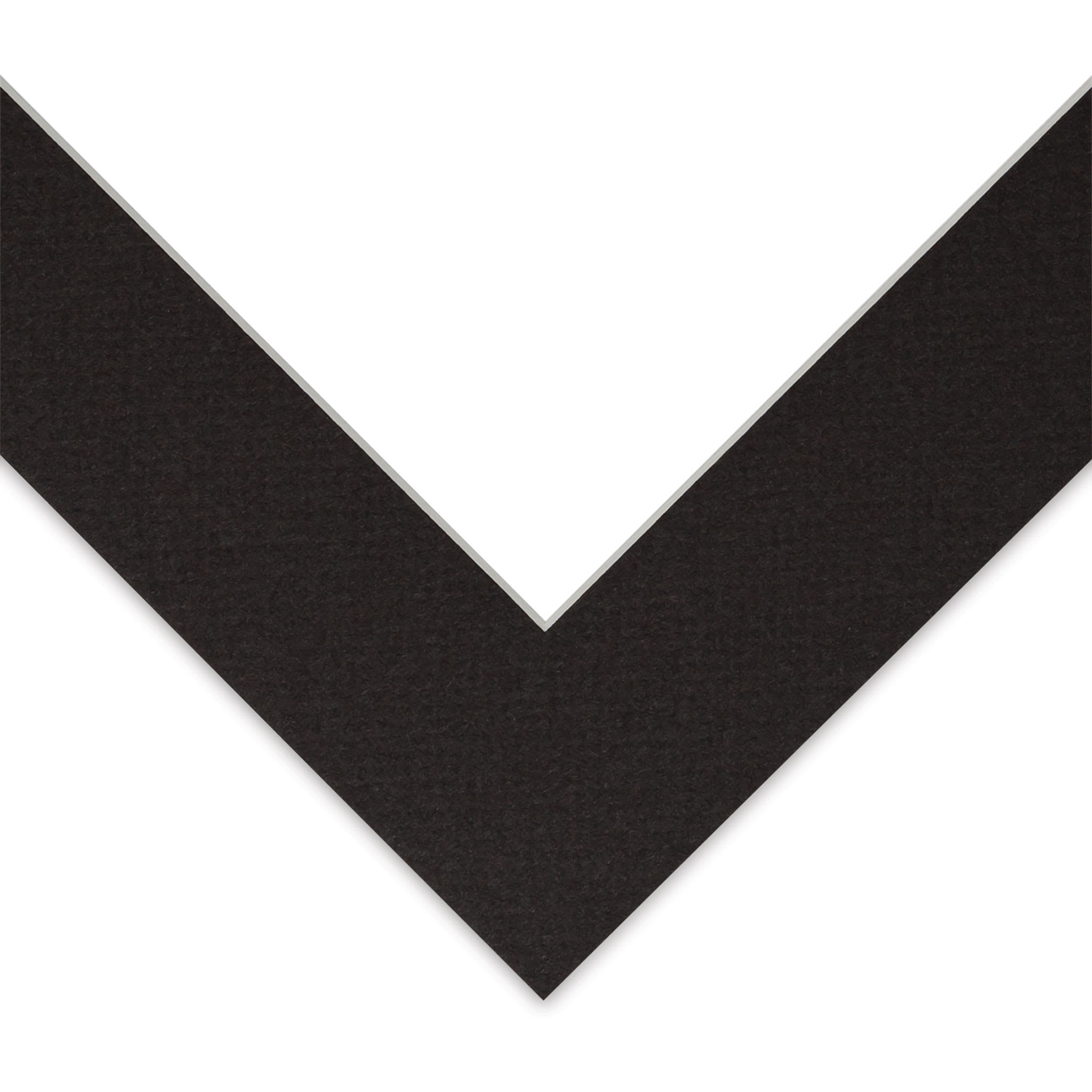 Blick Pre-Cut Mat - Raven Black, 9" x 12" (5-1/2" x 8-1/2" Opening)