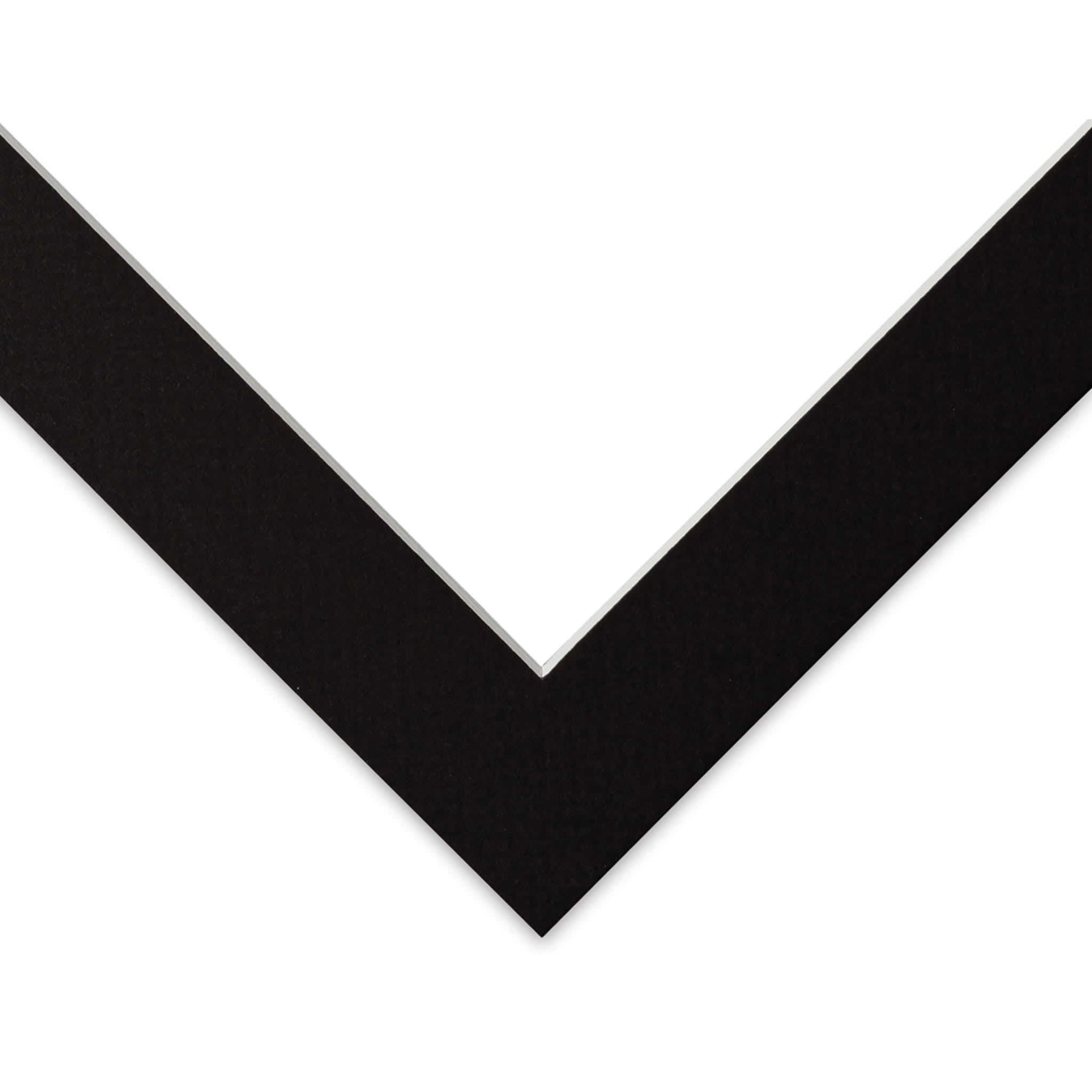 Blick Pre-Cut Mat - Raven Black, 8" x 10" (5-3/4" x 7-3/4" Opening)
