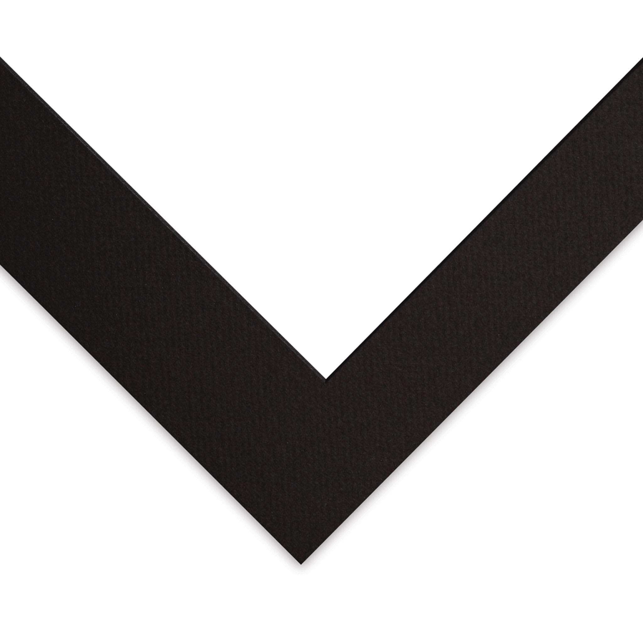 Blick Black Core Pre-Cut Mat - 12" x 16" w/ 8-1/2" x 11-1/2" opening