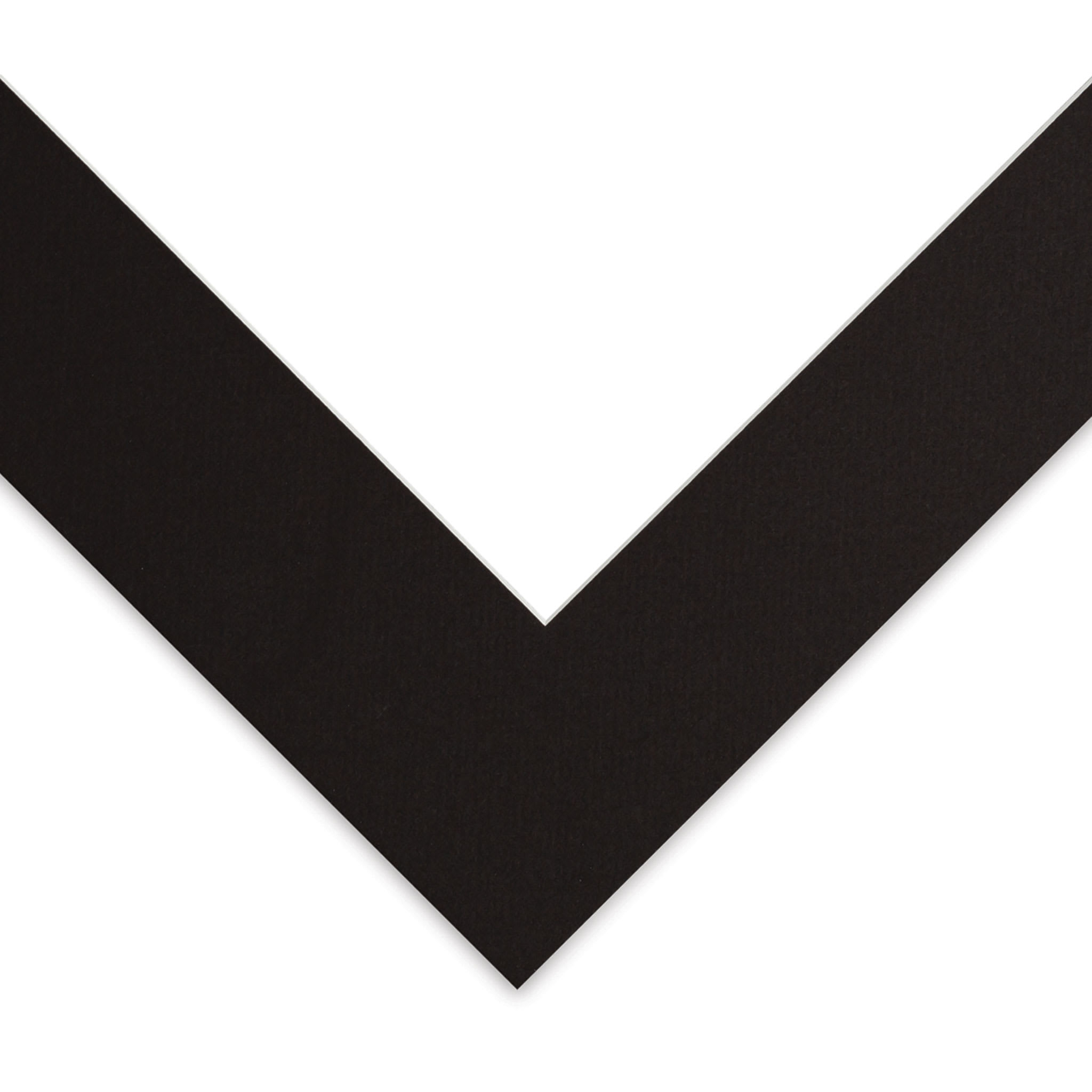 Blick Black Core Pre-Cut Mat - 16" x 20" w/ 10-1/2" x 13-1/2" opening
