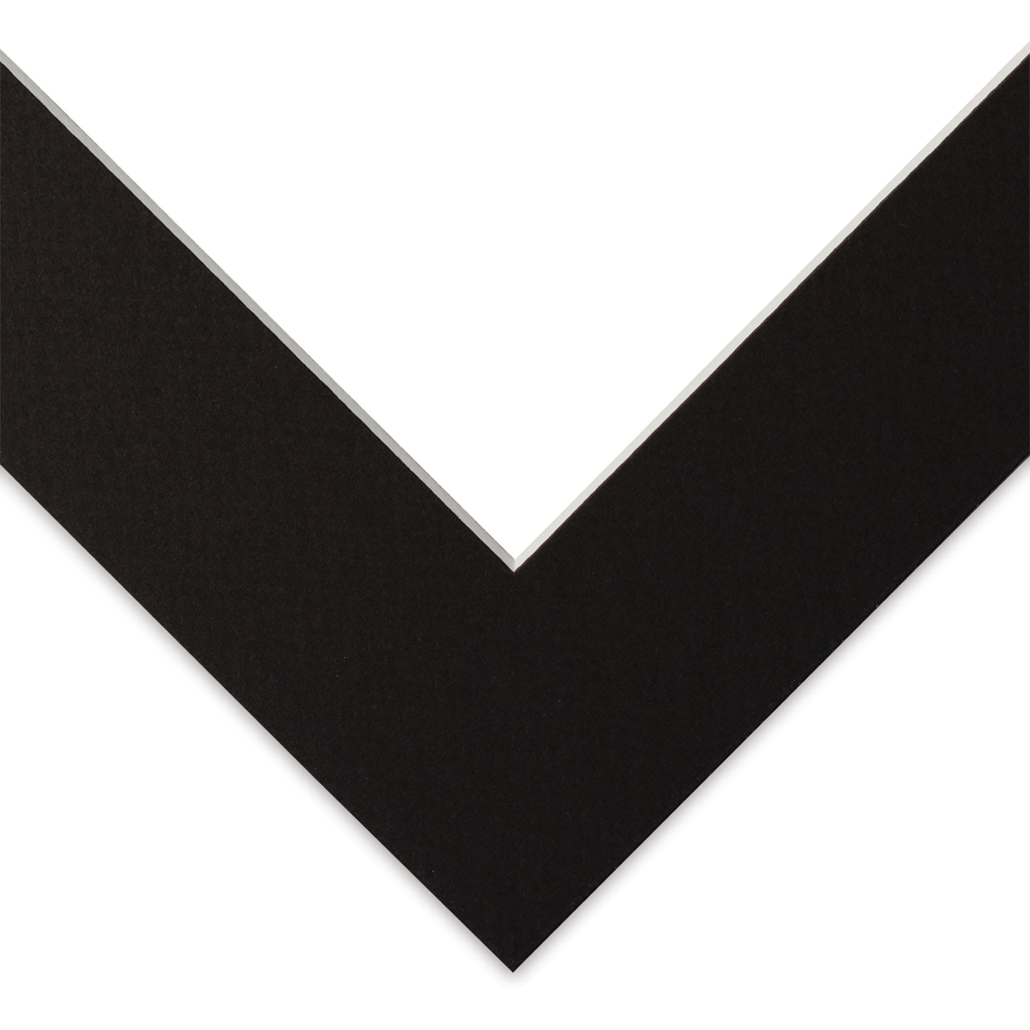 Blick Pre-Cut Mat - Raven Black, 8" x 10" (4-1/2" x 6-1/2" Opening)