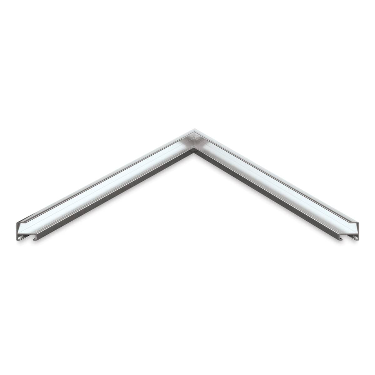 Nielsen Bainbridge Metal Frame Kit-8 x 7/16, Silver, 2 Bars
