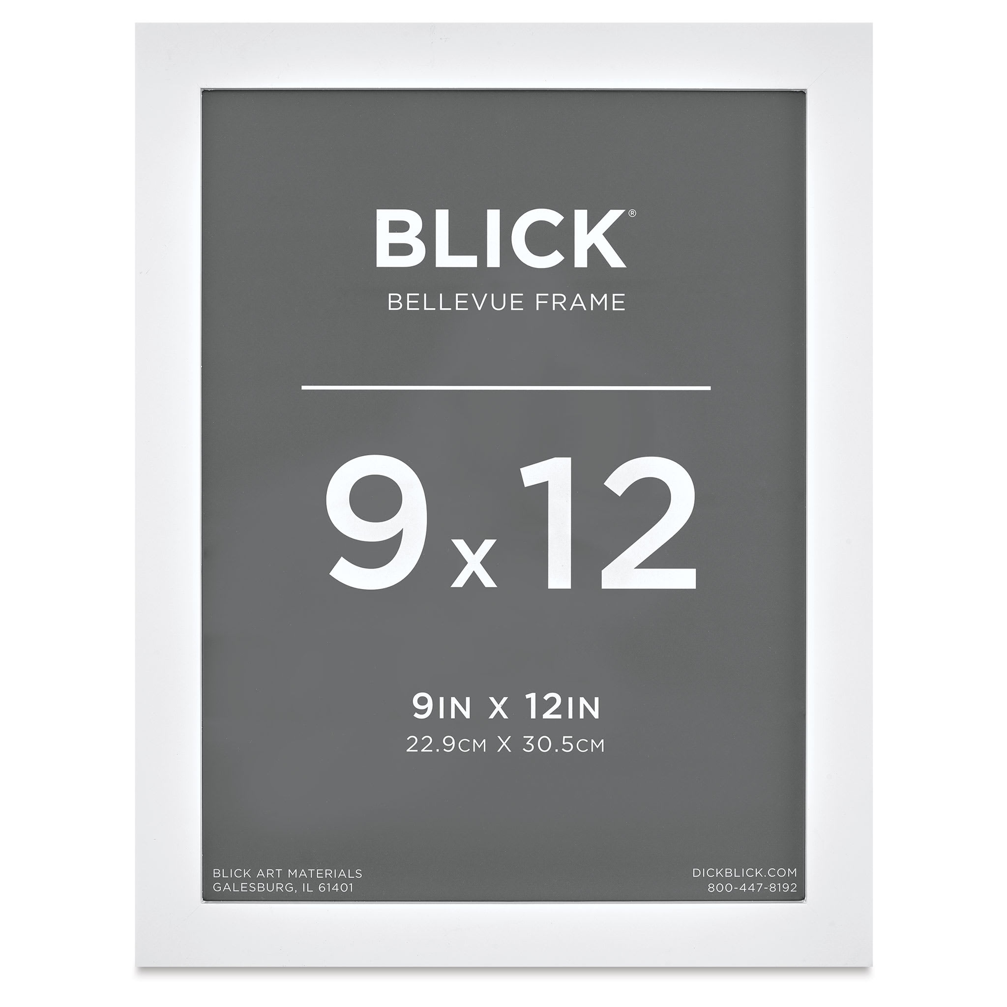 Blick Bellevue Frame - White, 9" x 12"