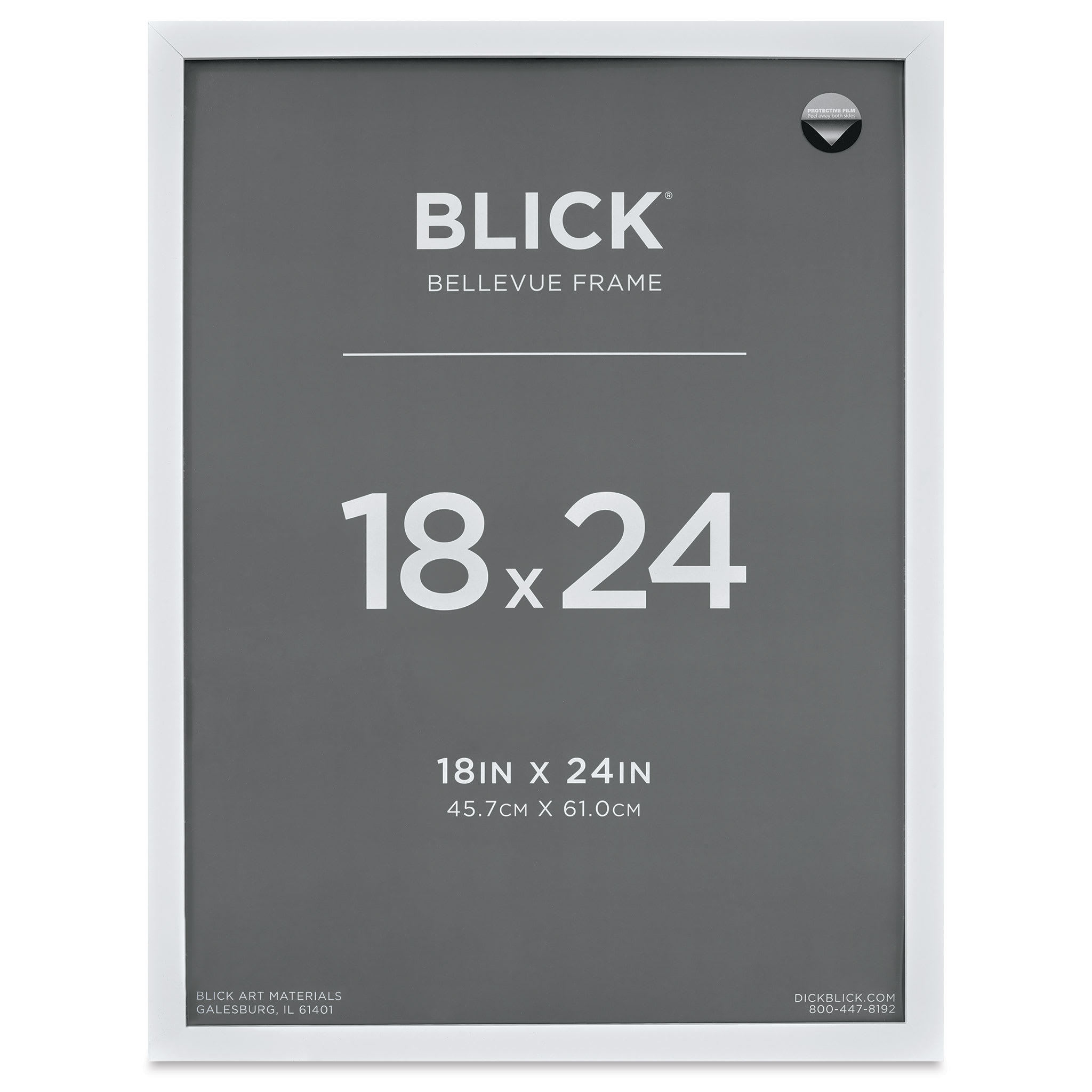 Blick Bellevue Frame - White, 18" x 24"