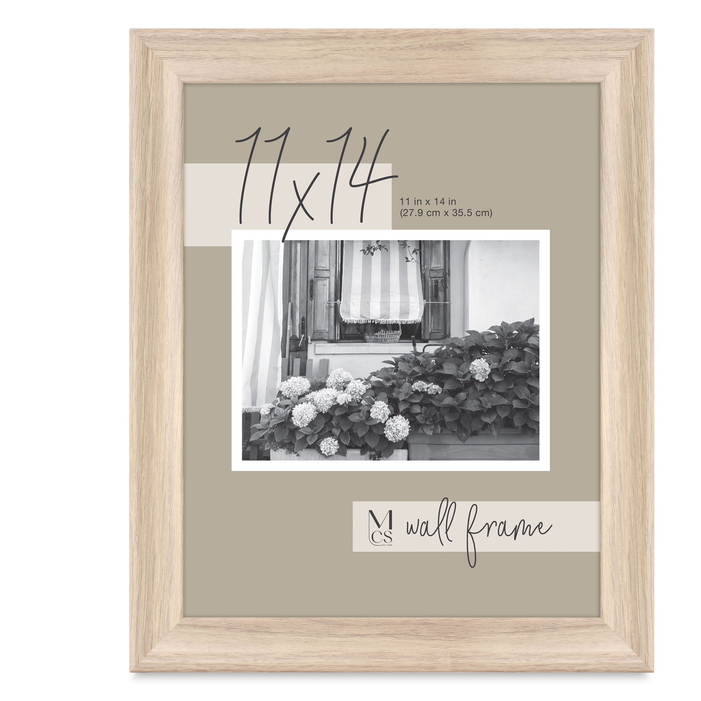 MCS Classic Edge Frame - 11" x 14", Natural