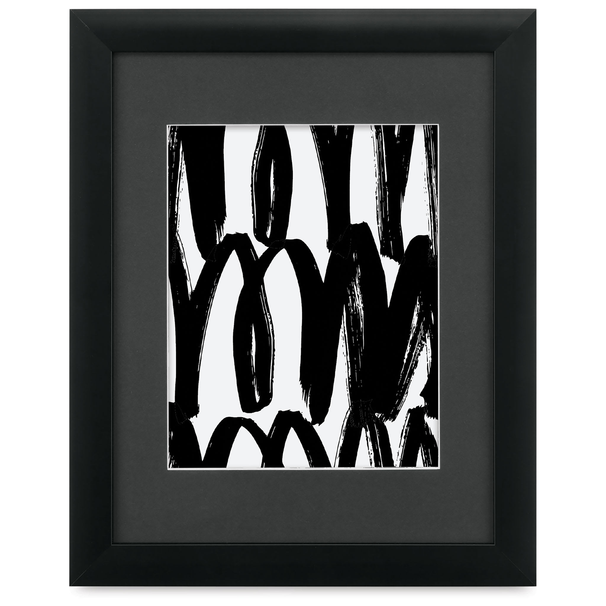 Blick Sheffield Frame - Black w/ Black Mat, 11" x 14"