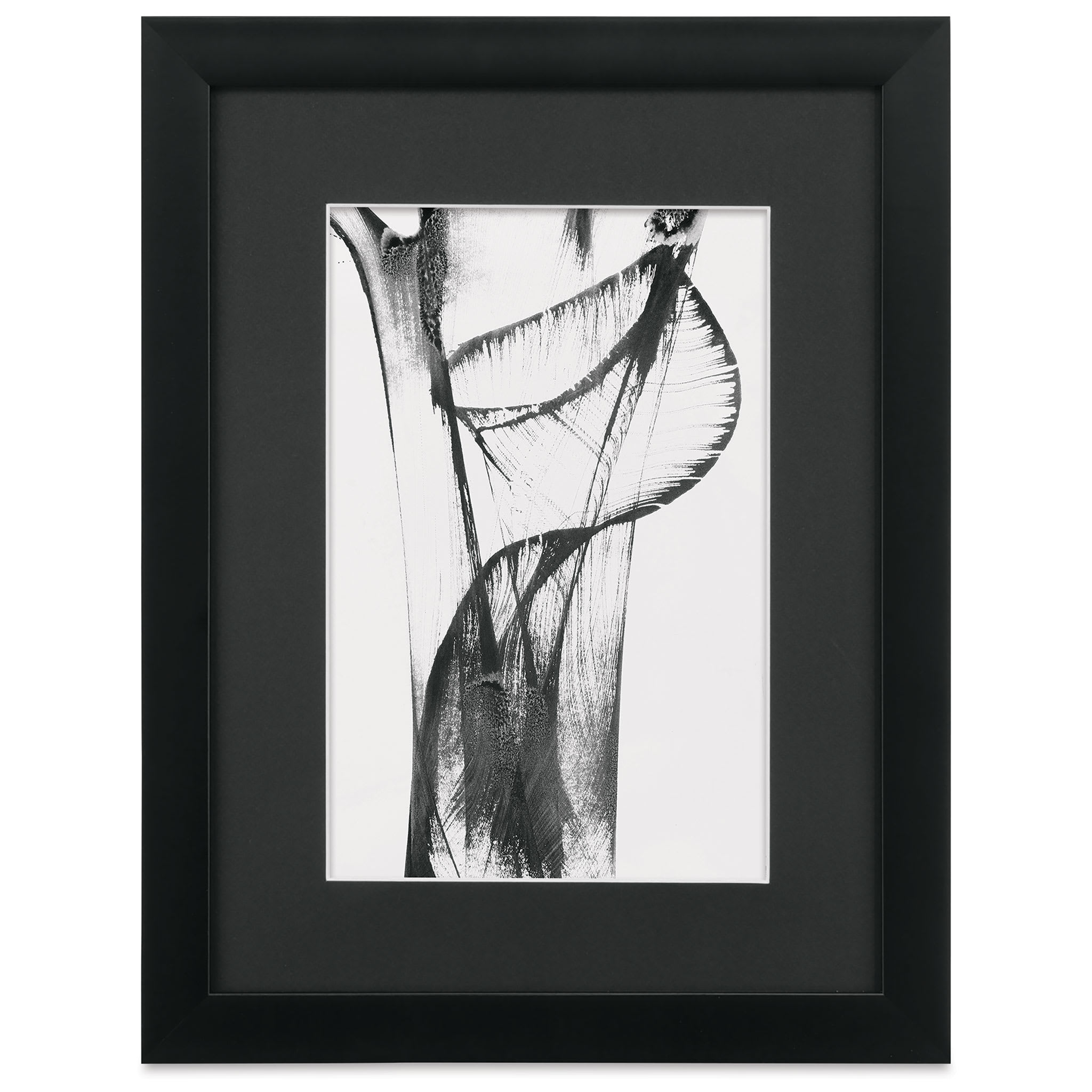 Blick Sheffield Frame-Black w/ Black Mat, 12 x 16