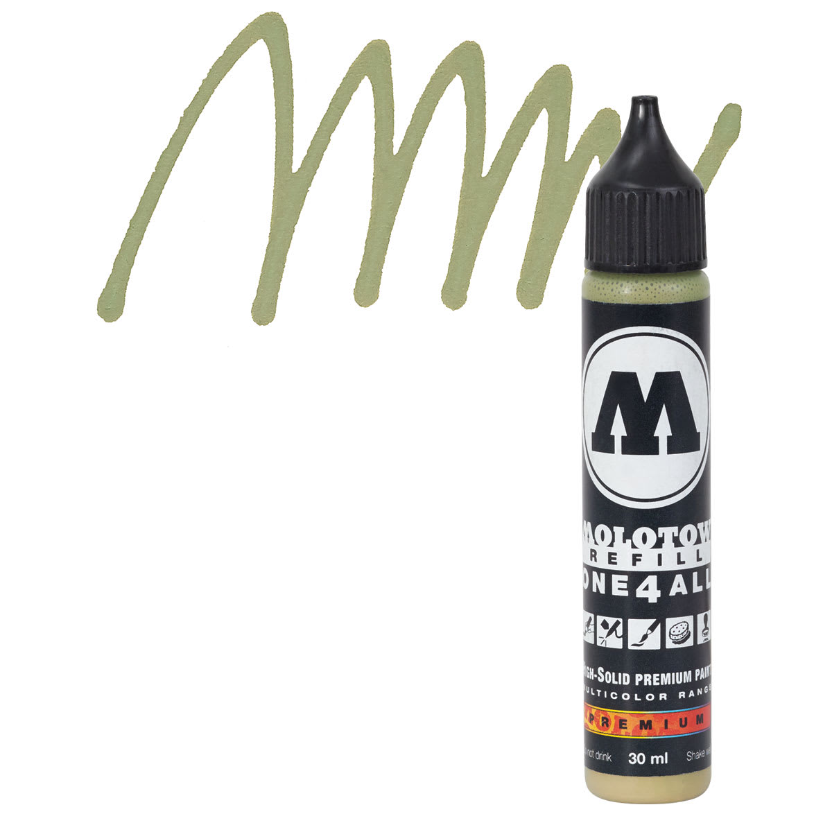 Molotow One4All Acrylic Marker Refill - 30 ml, Amazonas Light