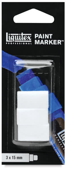Liquitex Paint Marker Replacement Nibs - Wide, 15mm, Set of 3