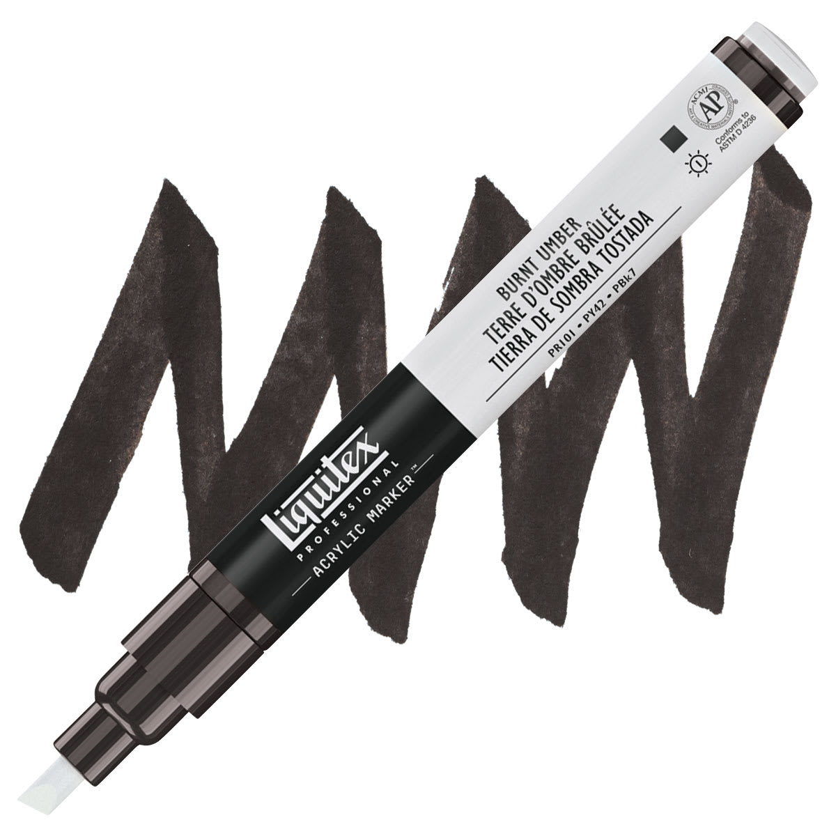 Liquitex Paint Marker - Burnt Umber, 2mm Tip