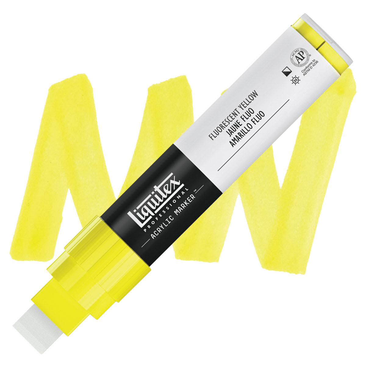 Liquitex Paint Marker - Fluorescent Yellow, 15mm Tip