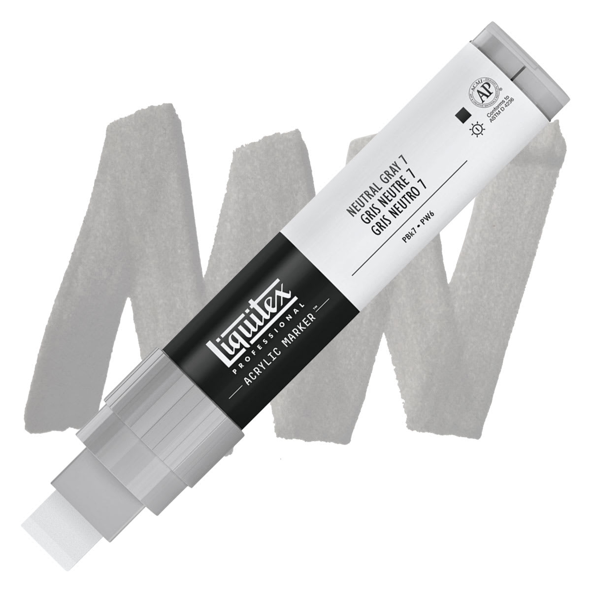 Liquitex Paint Marker - Neutral Gray 7, 15mm Tip