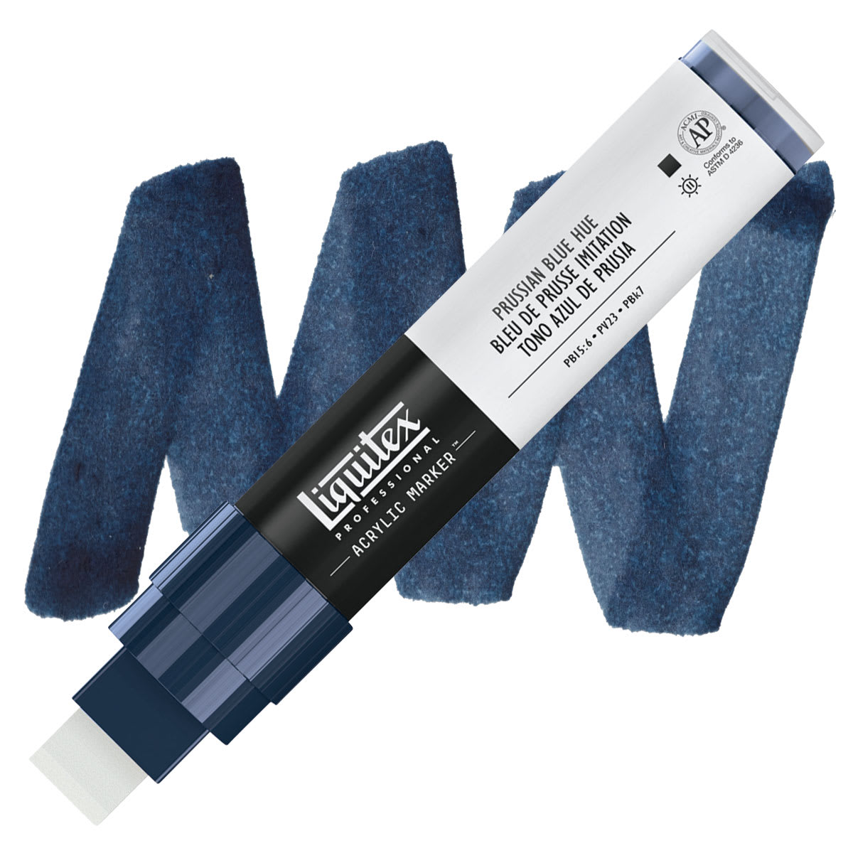 Liquitex Paint Marker - Prussian Blue Hue, 15mm Tip