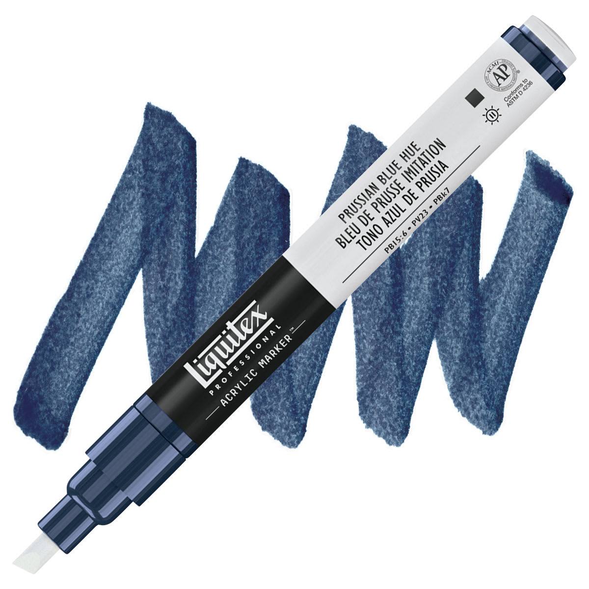 Liquitex Paint Marker - Prussian Blue, 2mm Tip