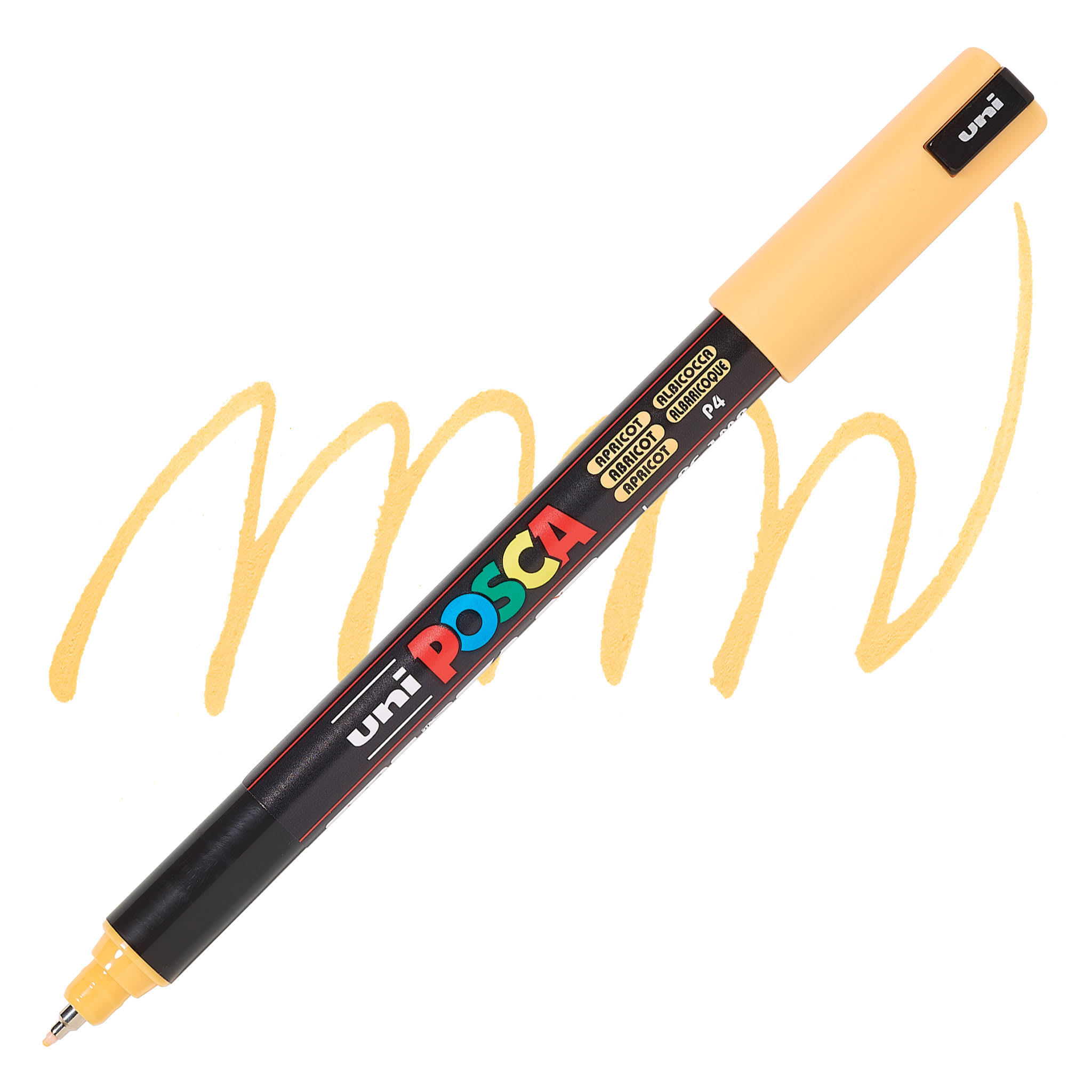 Posca Paint Marker - Apricot, X-Fine Tip, 0.7 mm