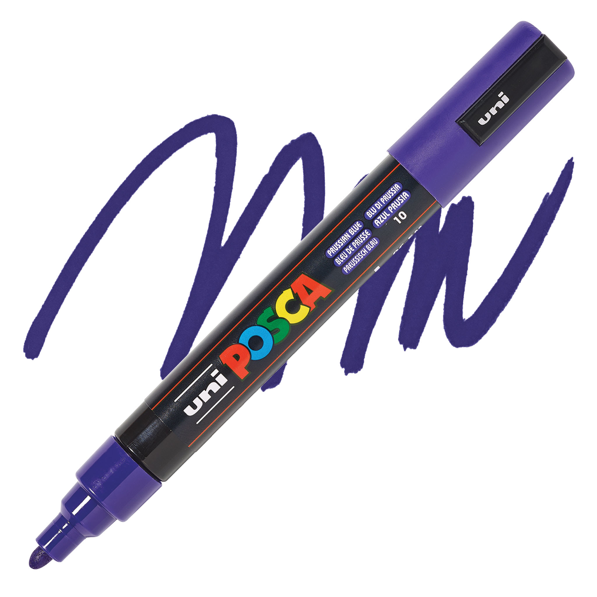 Posca Paint Marker - Prussian Blue, Bullet Tip, 2.5 mm