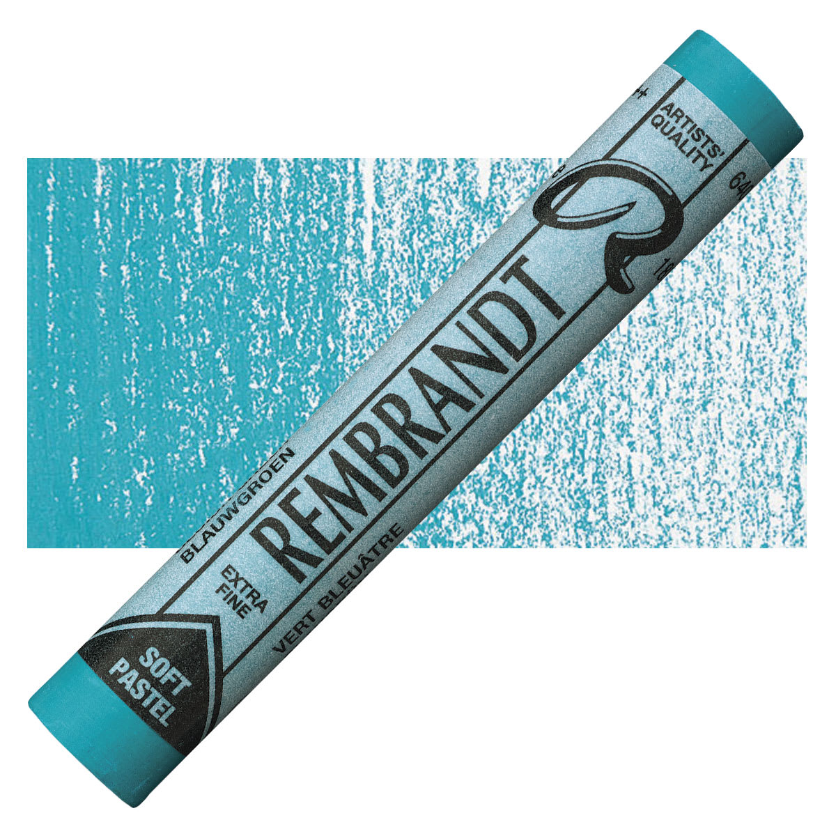 Rembrandt Soft Pastel - Bluish Green 640.7, Full Stick