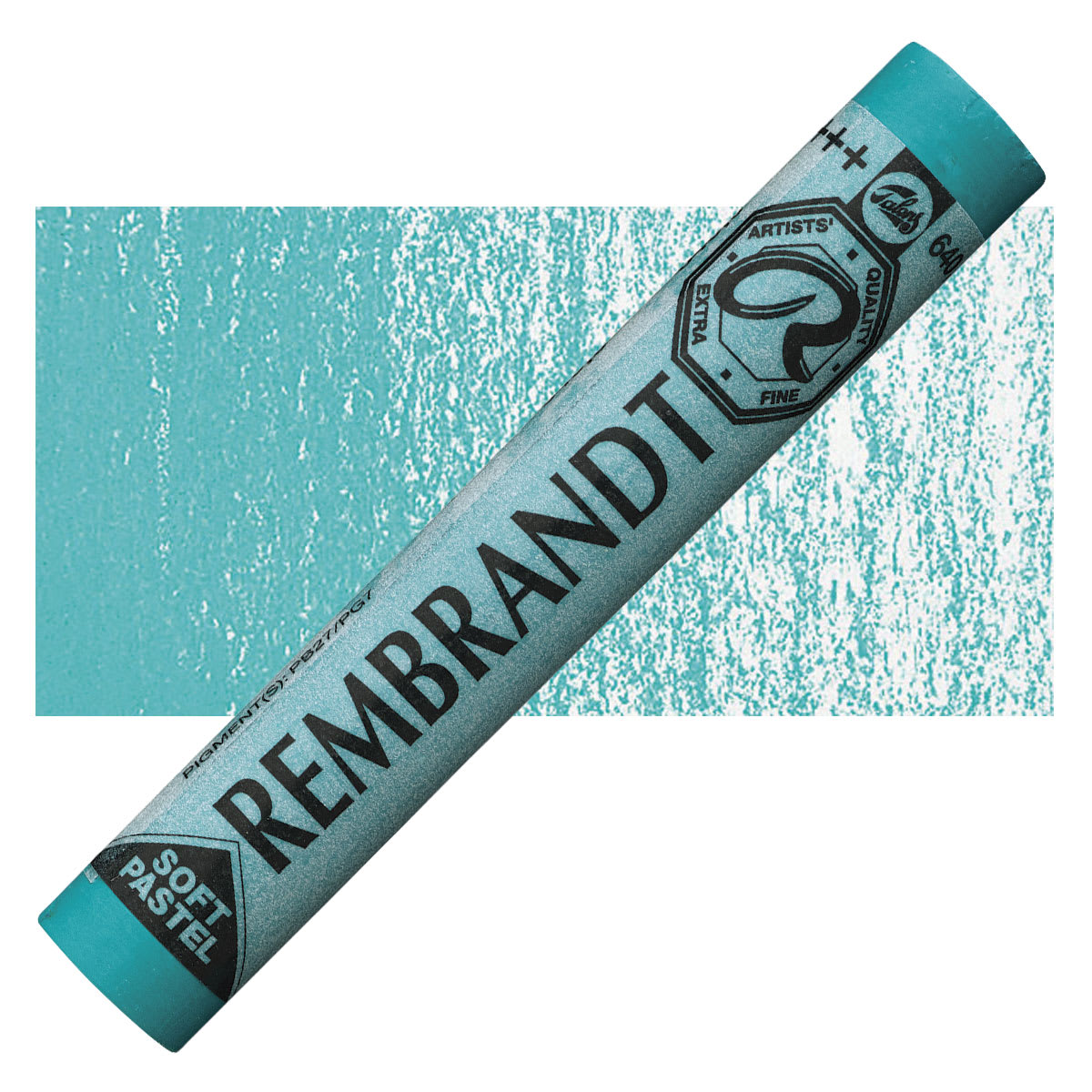 Rembrandt Soft Pastel - Bluish Green 640.9, Full Stick