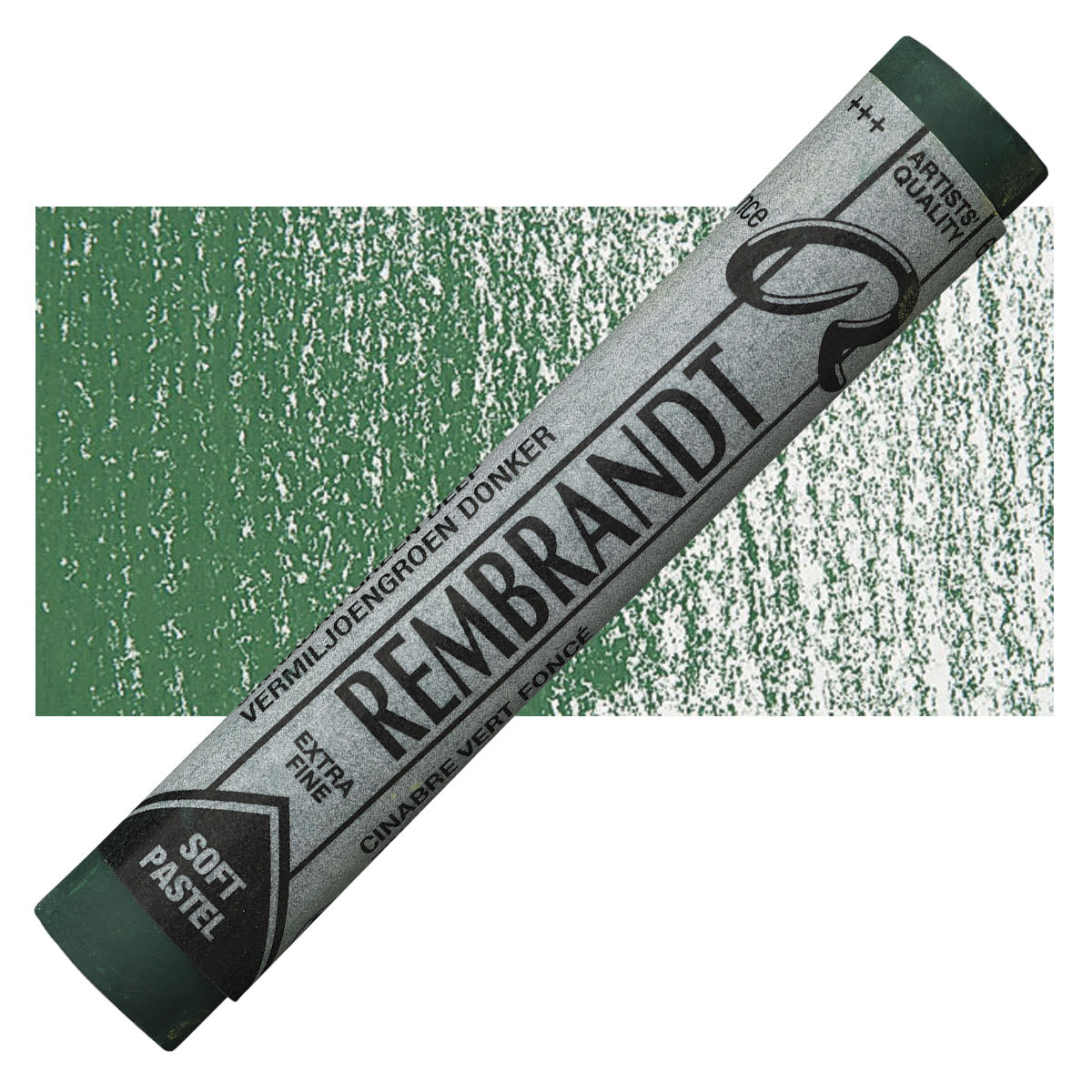 Rembrandt Soft Pastel - Cinnabar Green Deep 627.3, Full Stick